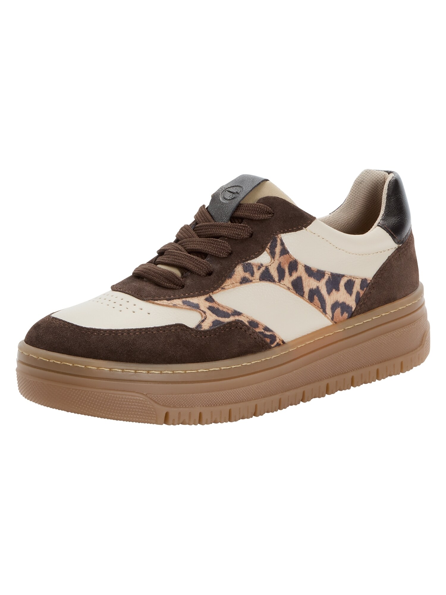 Låg sneaker brun / ljusbrun