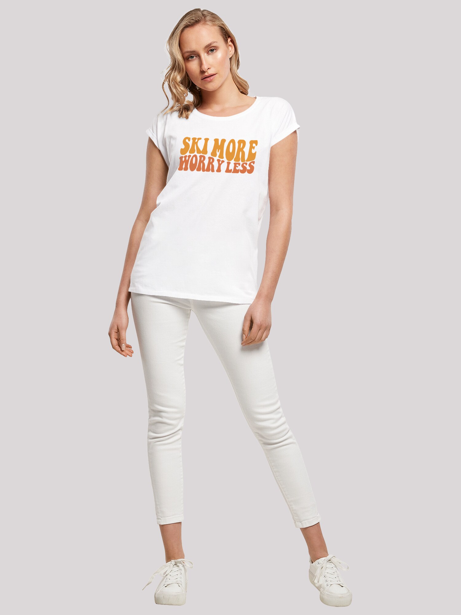 Thumbnail - F4NT4STIC T-Shirt Ski More Worry Less