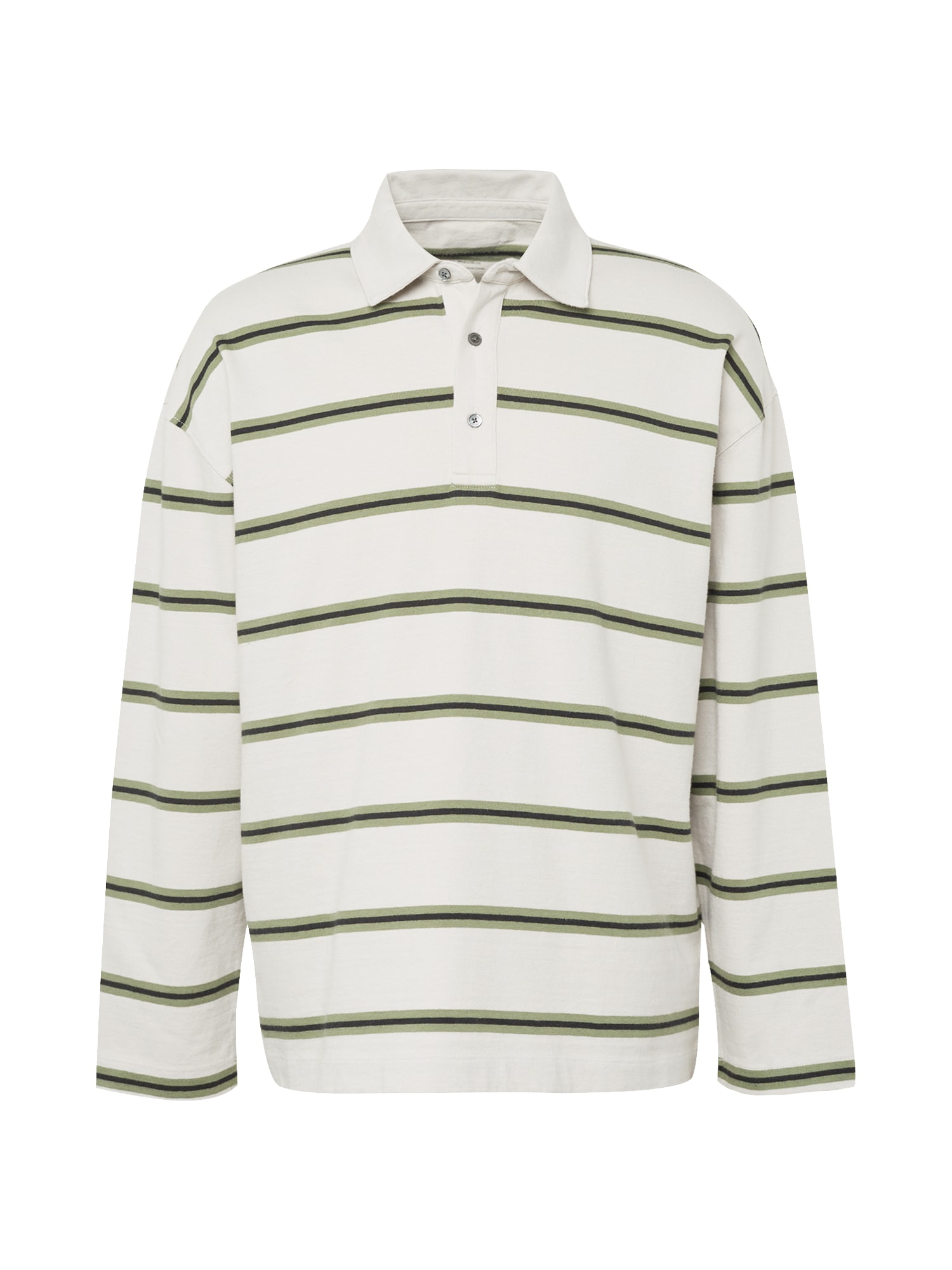 AllSaints Тениска 'ARDEN'  зелено / черно / мръсно бяло