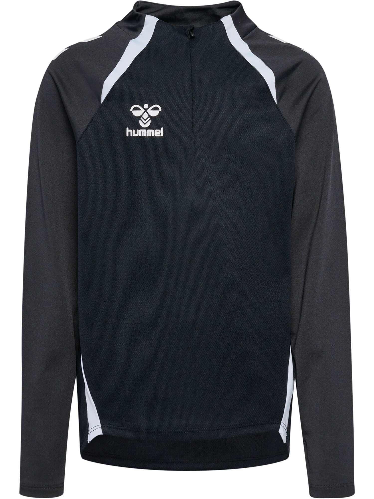 Hummel Sportief Sweatshirt 'Lead 2.0' Antraciet / Zwart / Wit