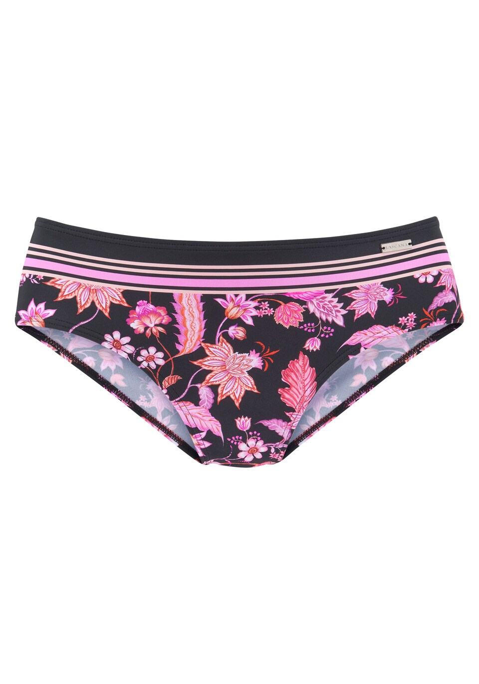 Bikiniunderdel orange / rosa / svart