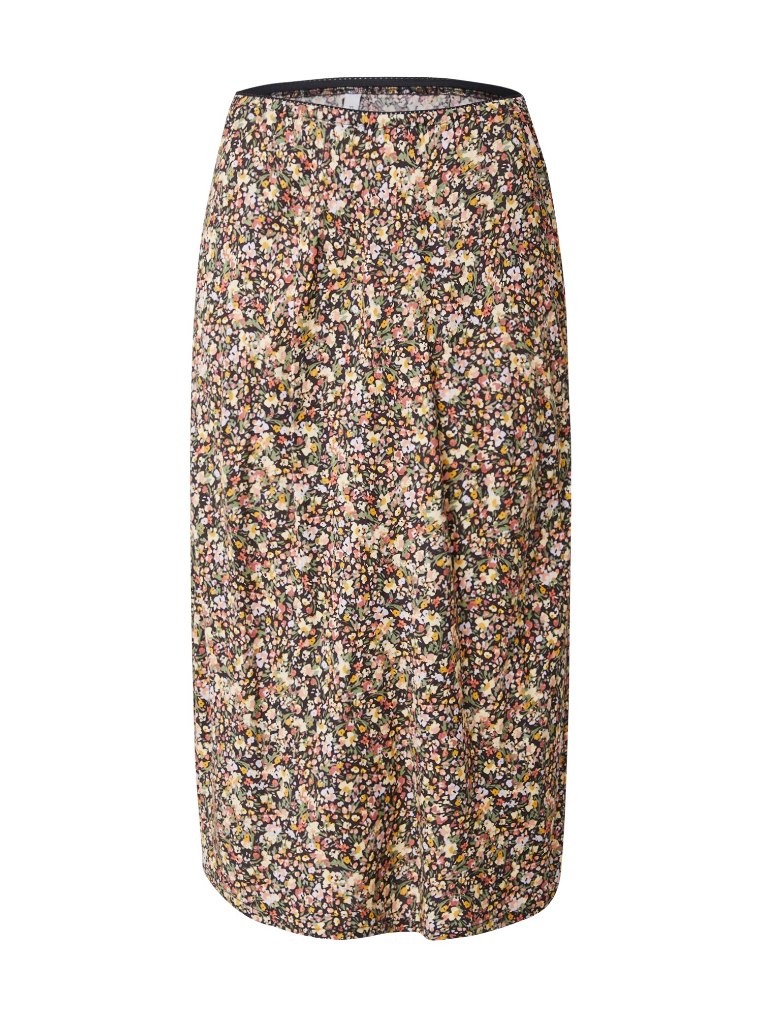RVCA Sukňa 'BETA' svetložltá / zelená / čierna / biela