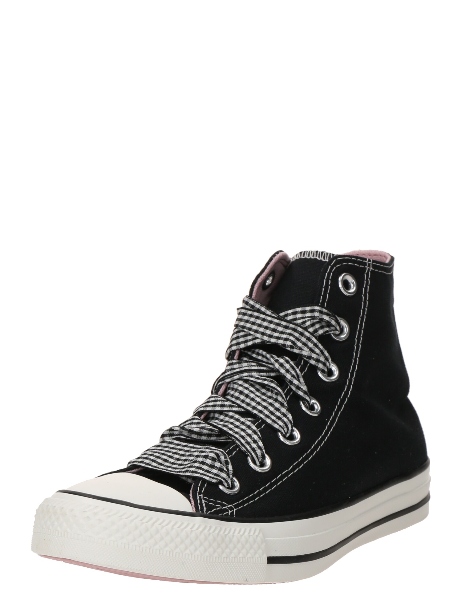 CONVERSE Magas szárú sportcipők 'CTAS'  fekete / fehér akciós termékkép 1