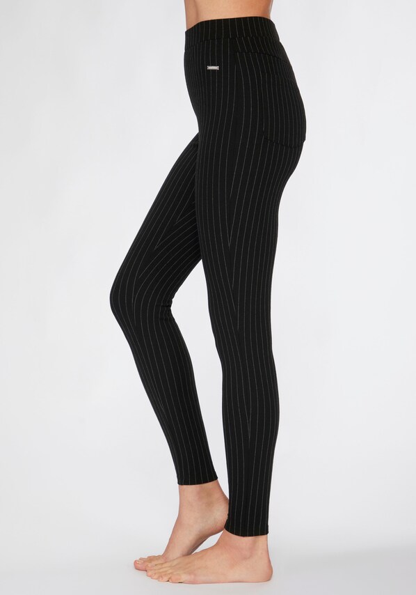 LASCANA, Leggings, fekete, 8 kép a 8 közül