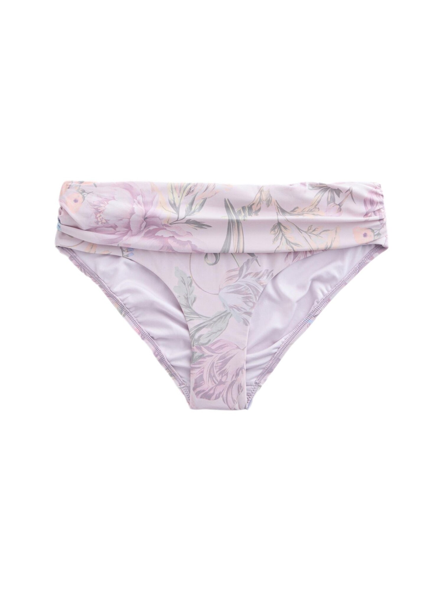 Next Slip costum de baie  bej / verde / mov liliachiu