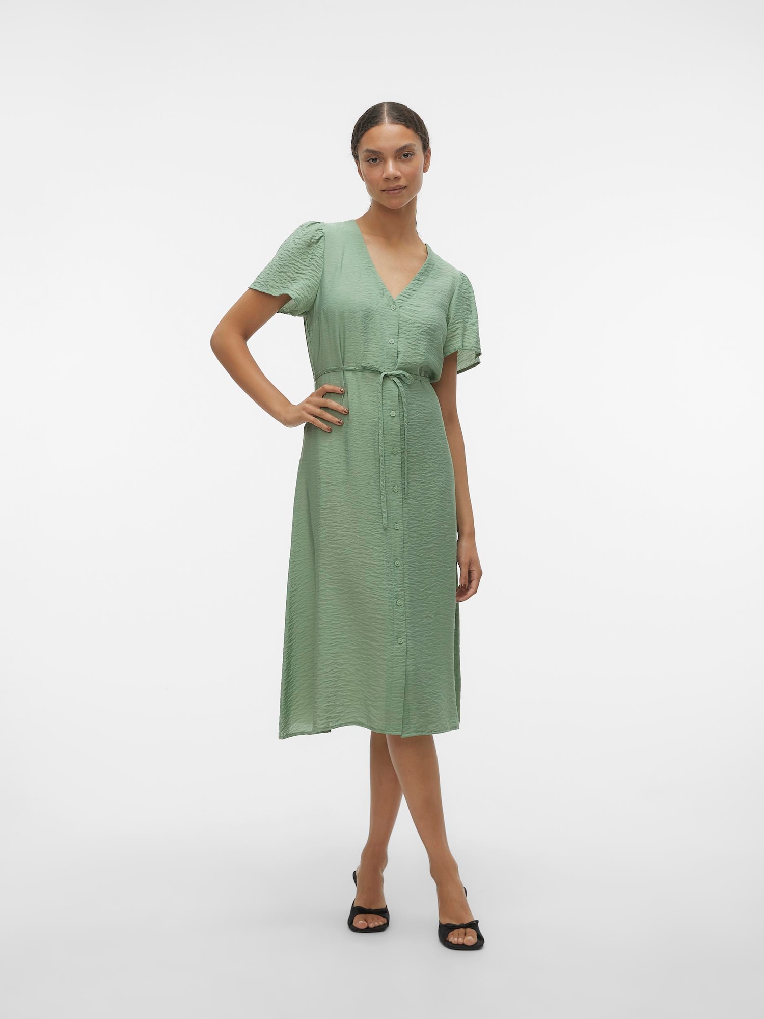 VERO MODA Ruha 'Josie'  szürke farmer termék 2. képe