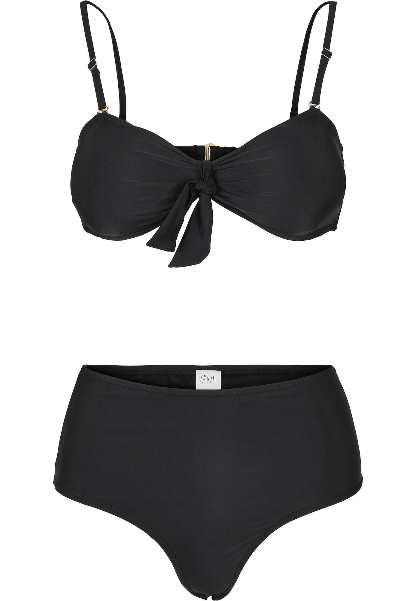 Urban Classics Costum de baie două piese  negru