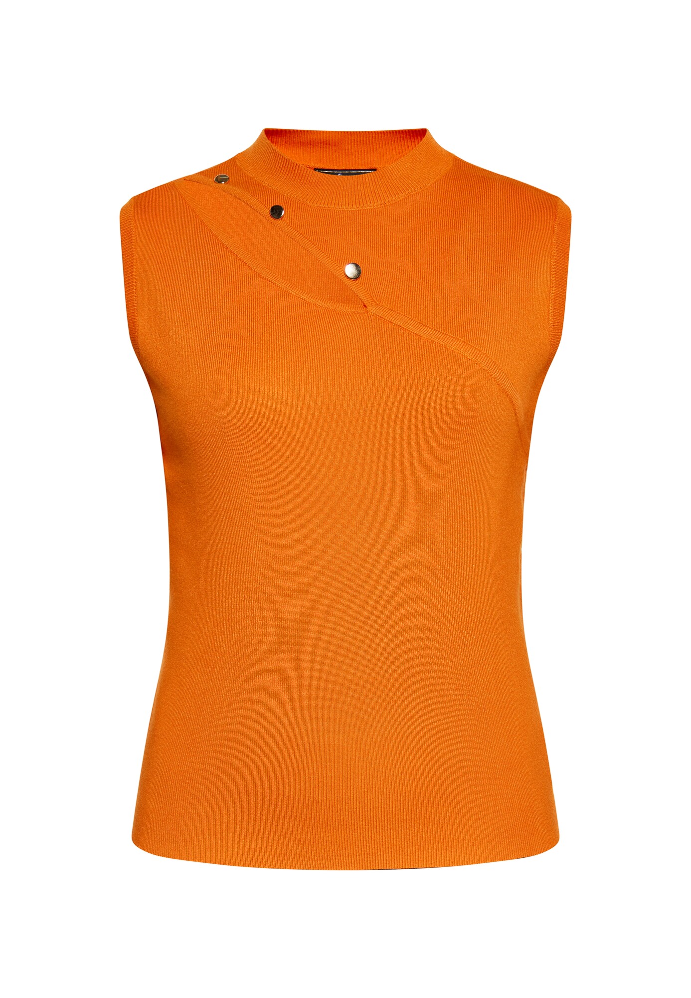 faina Vyšívaný top  oranžová