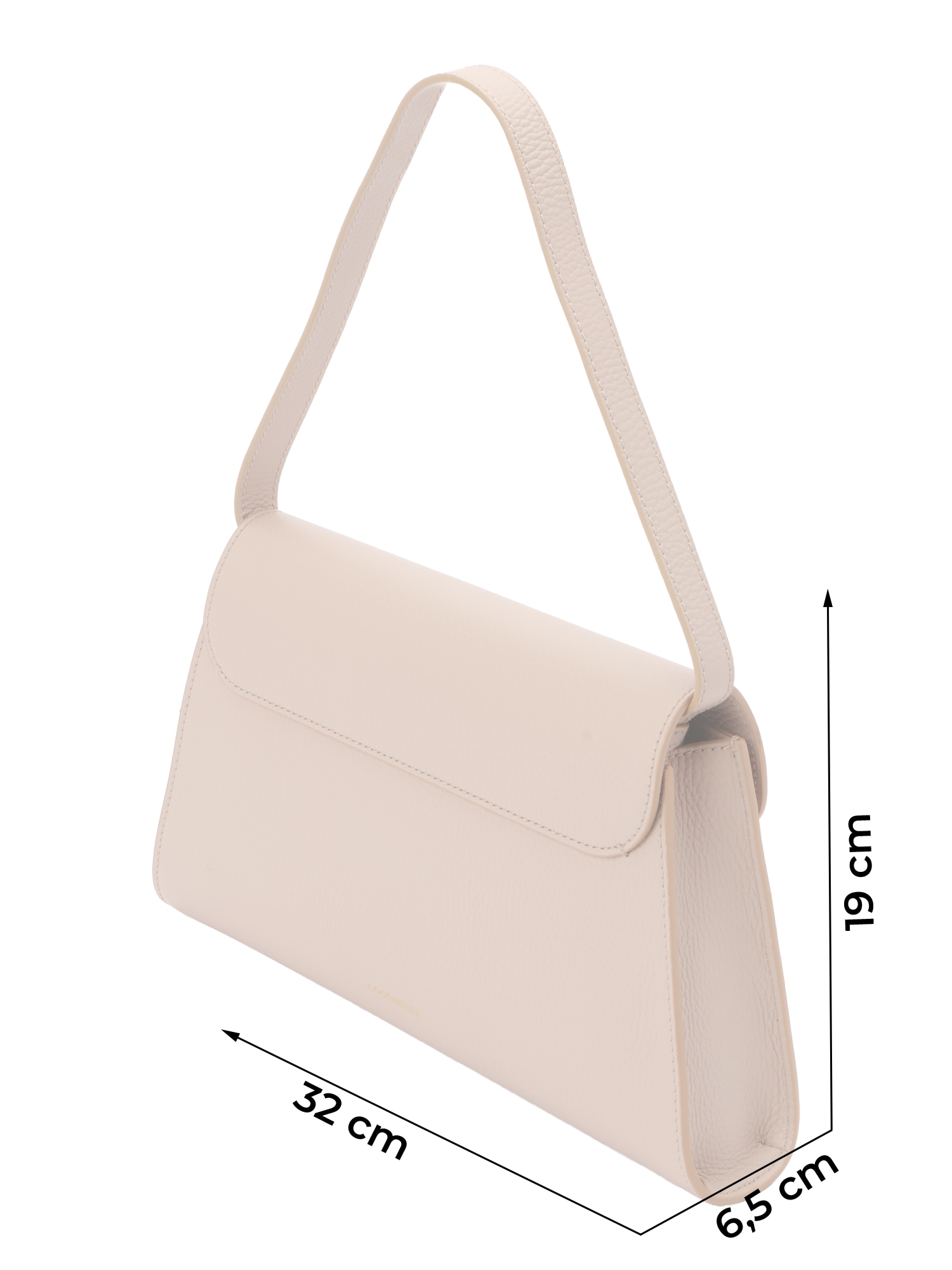 Coccinelle Bolso de mano 'Dew' talco – imagen 5