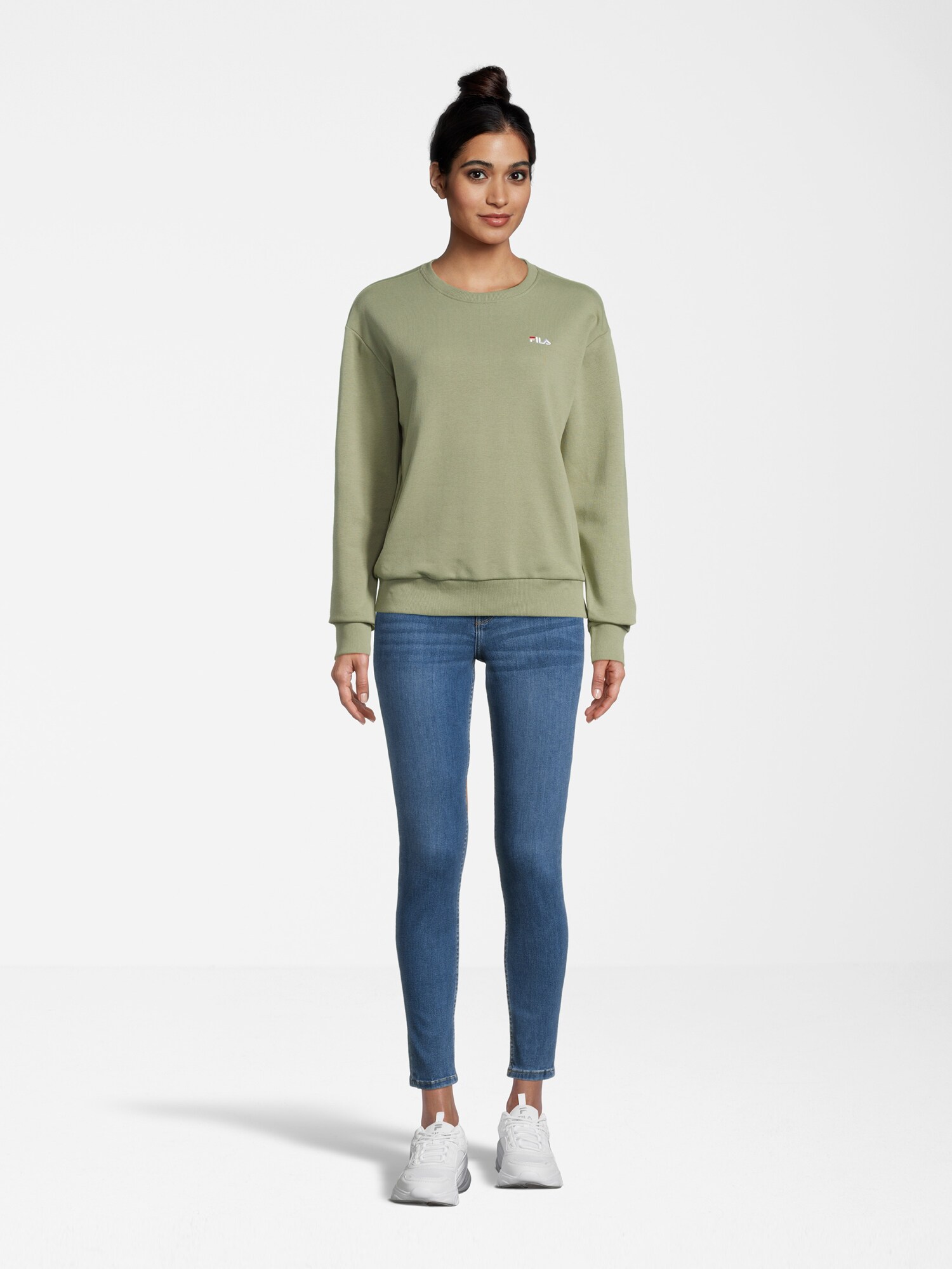 FILA Tréning póló 'BANTIN'  khaki / piros / fehér termék 2. képe