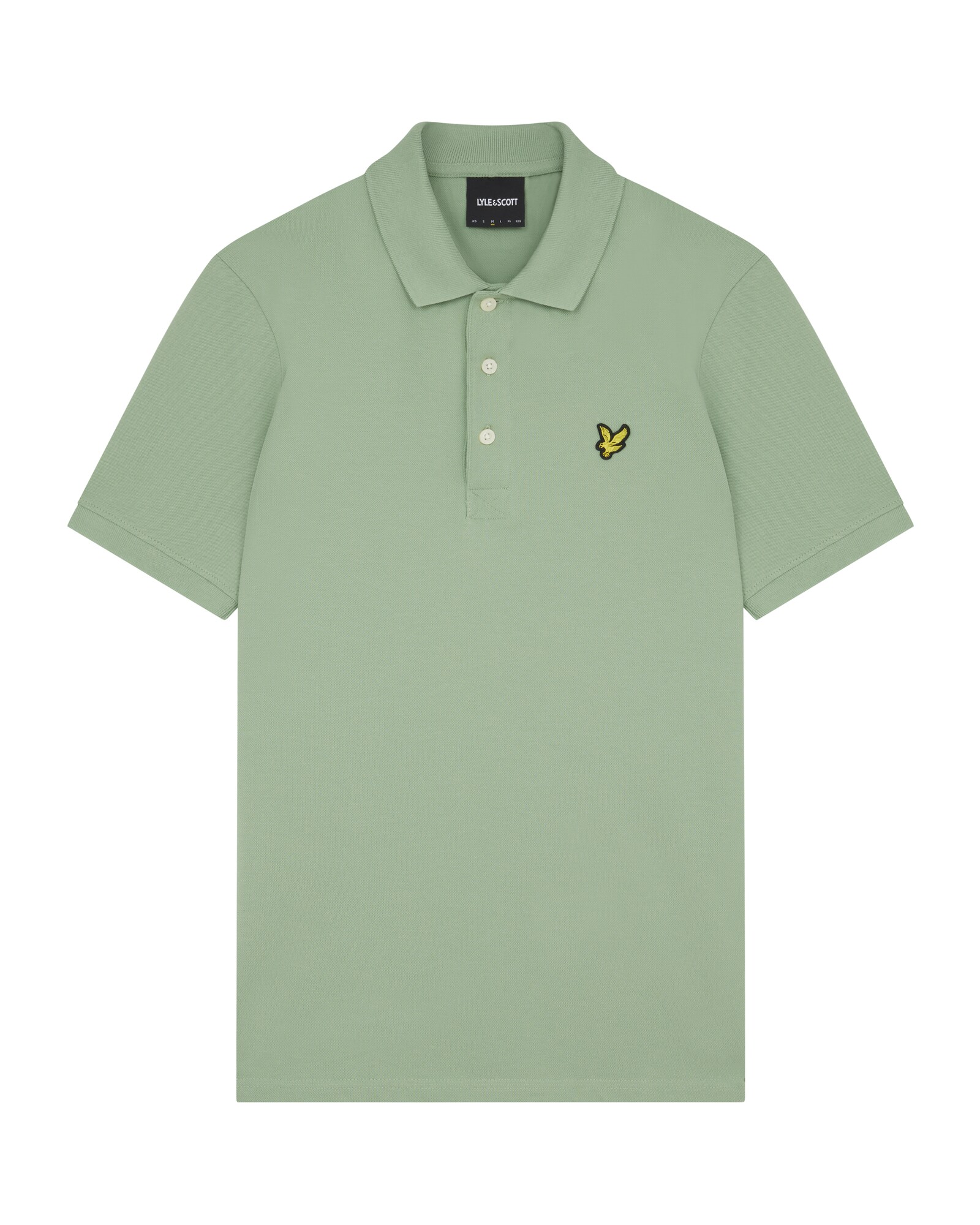 Lyle & Scott Póló  sárga / pasztellzöld / fekete akciós termékkép 1