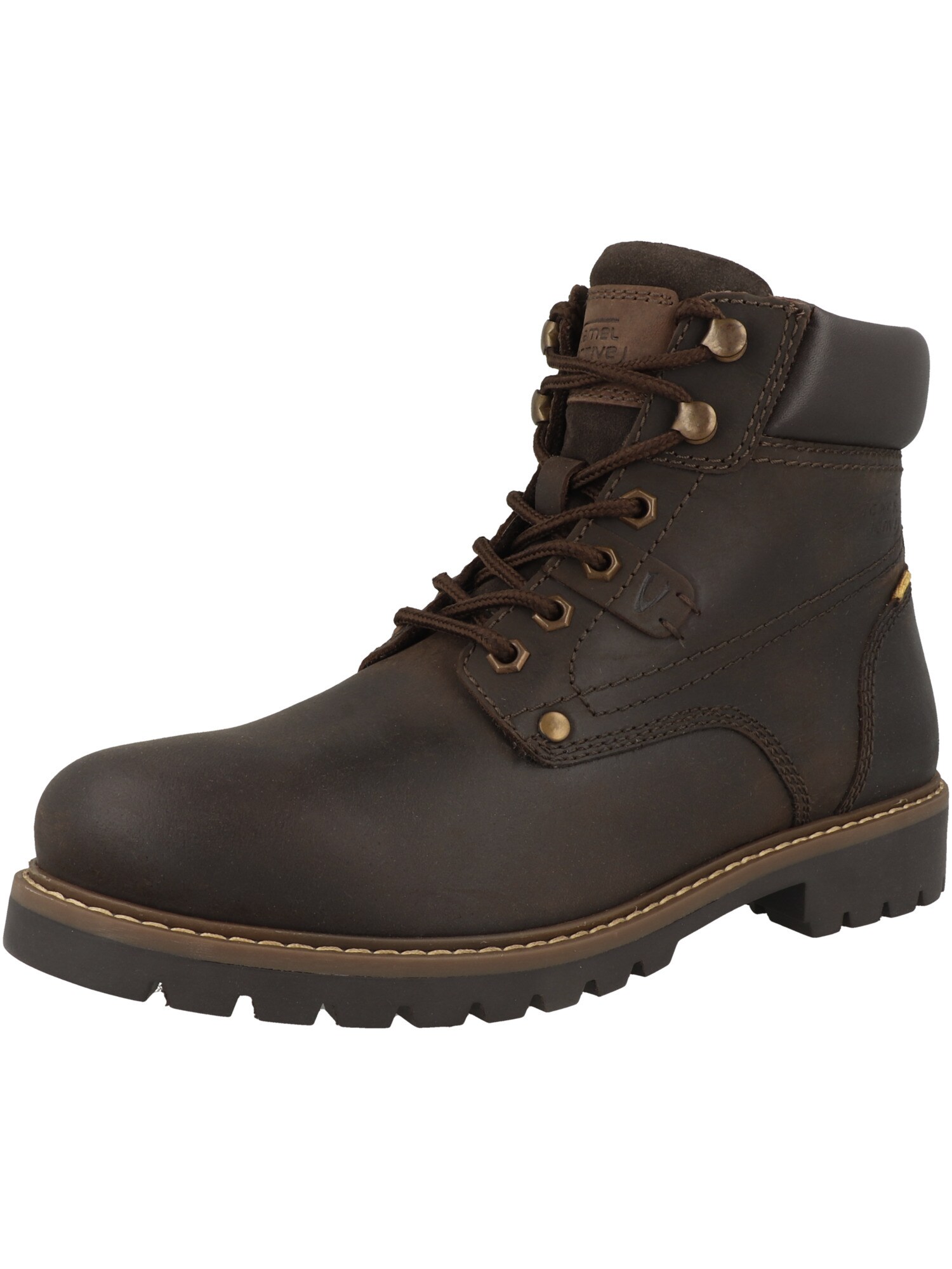 CAMEL ACTIVE Botas con cordones 'SEARCH' marrón oscuro