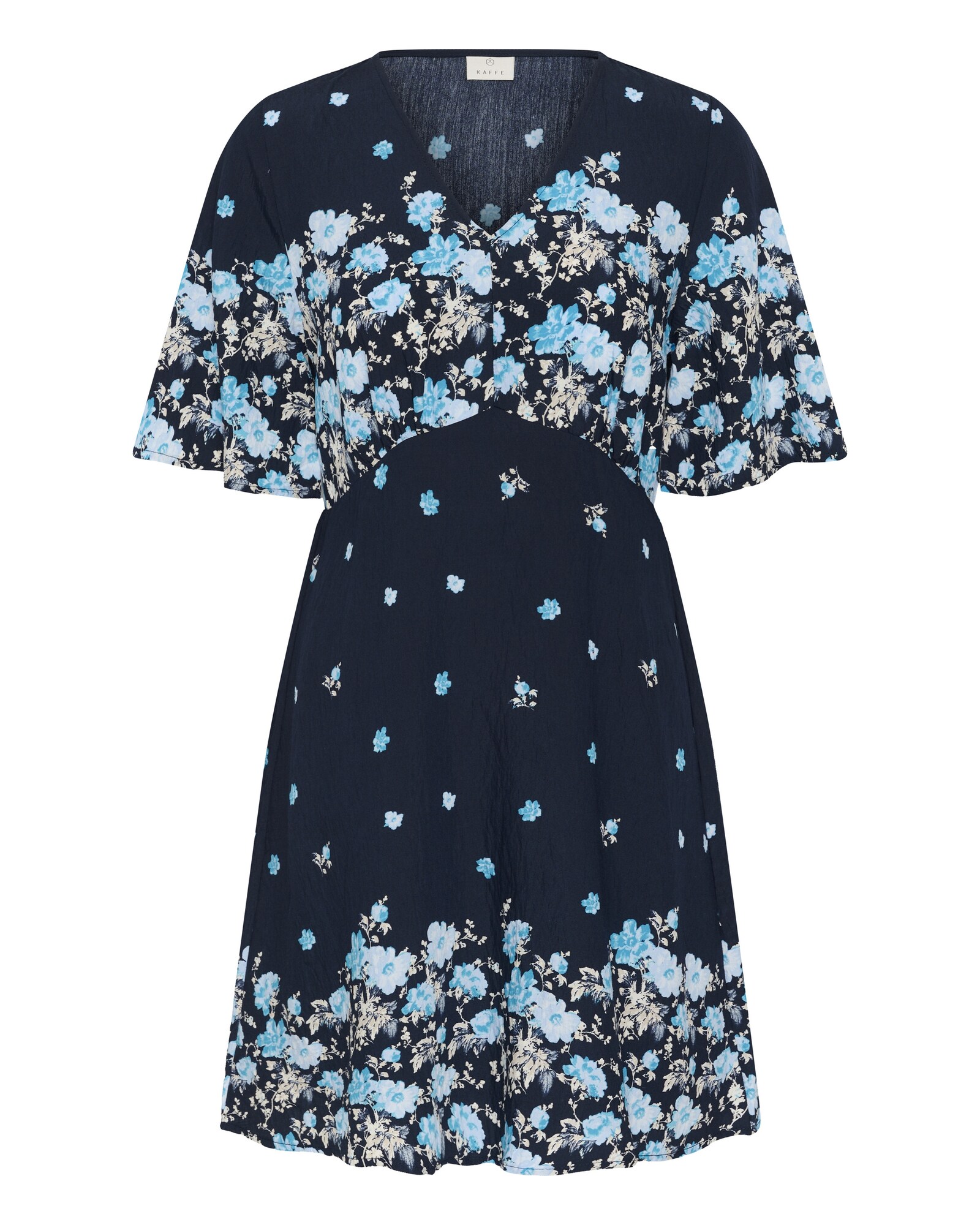 Kaffe Vestido de verano 'KARosine'  marino / azul claro