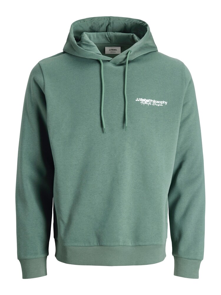 JJ Rebel Sweatshirt 'JREBZACK' Herren Größe S pastellgrün / weiß
