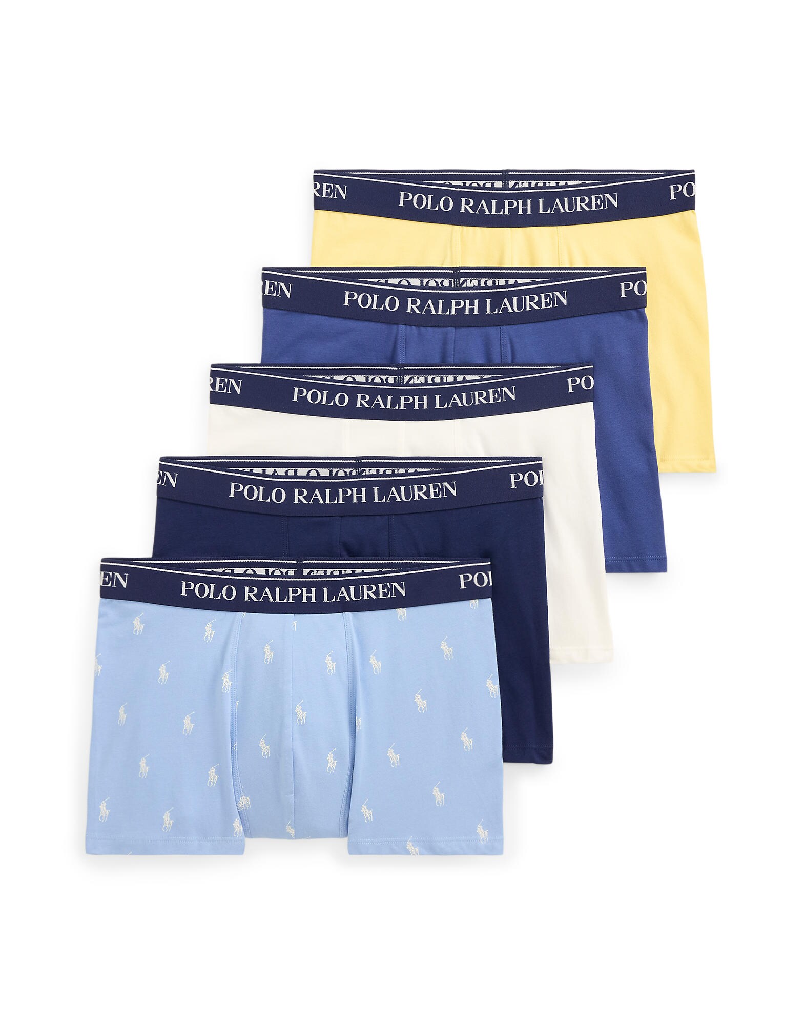 Polo Ralph Lauren Boxerky 'Classic'  námornícka modrá / pastelovo modrá / žltá / biela