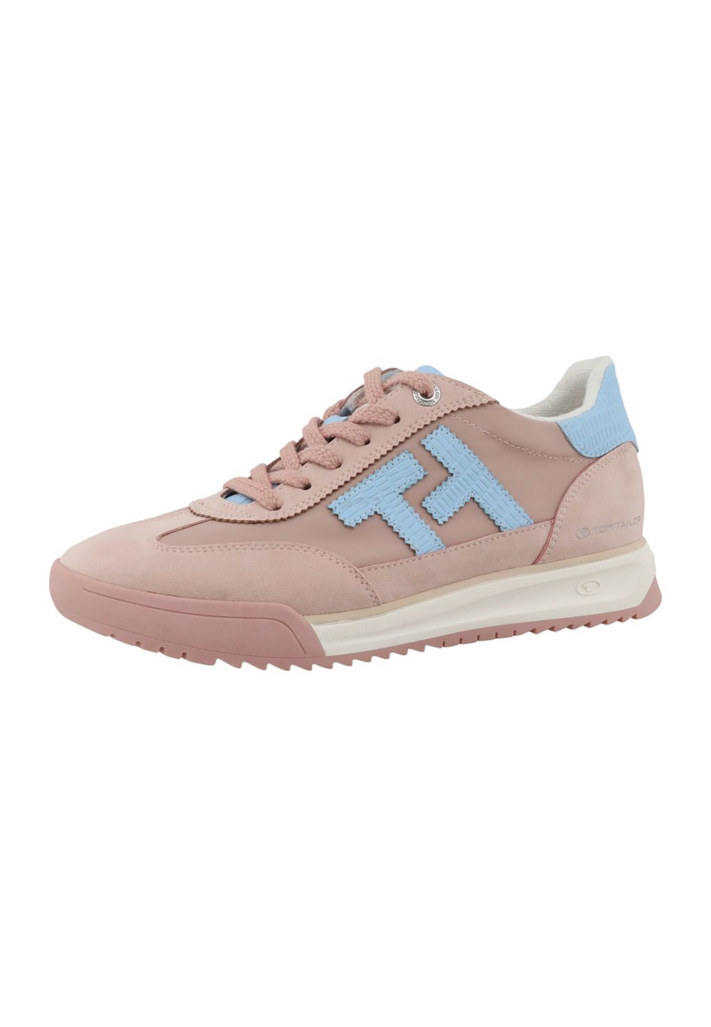 TOM TAILOR Zapatillas deportivas bajas  azul claro / rosé