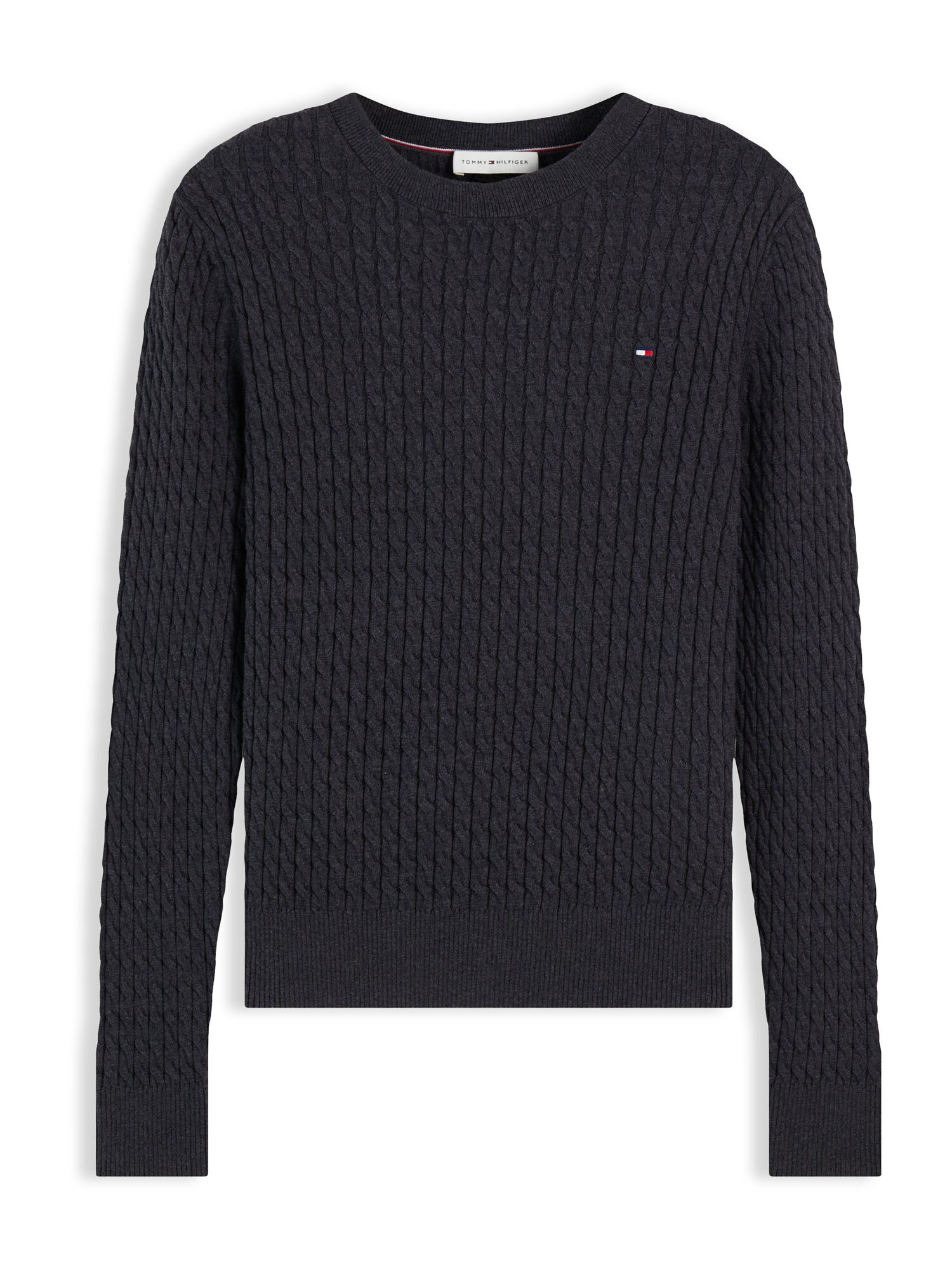 TOMMY HILFIGER Sveter  antracitová