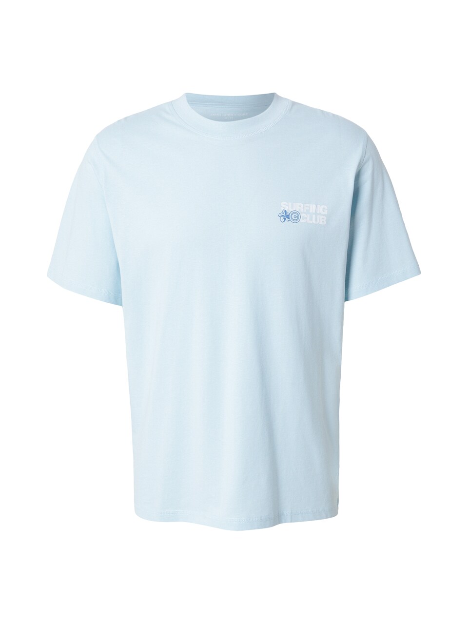 T-shirt 'JCOMARINA' ljusblå / gul / mörkgrön