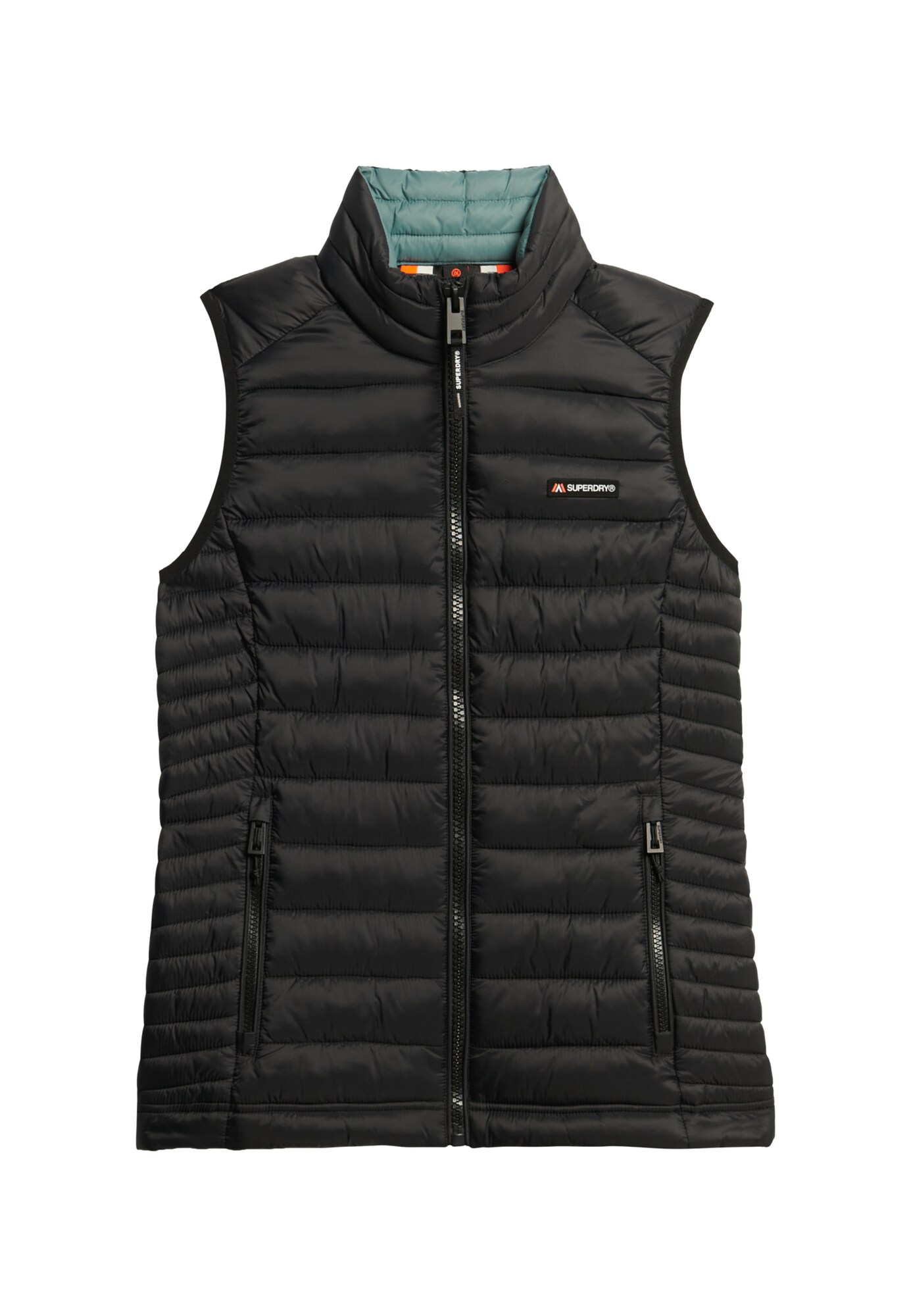Superdry Vestă Fuji Lite  negru
