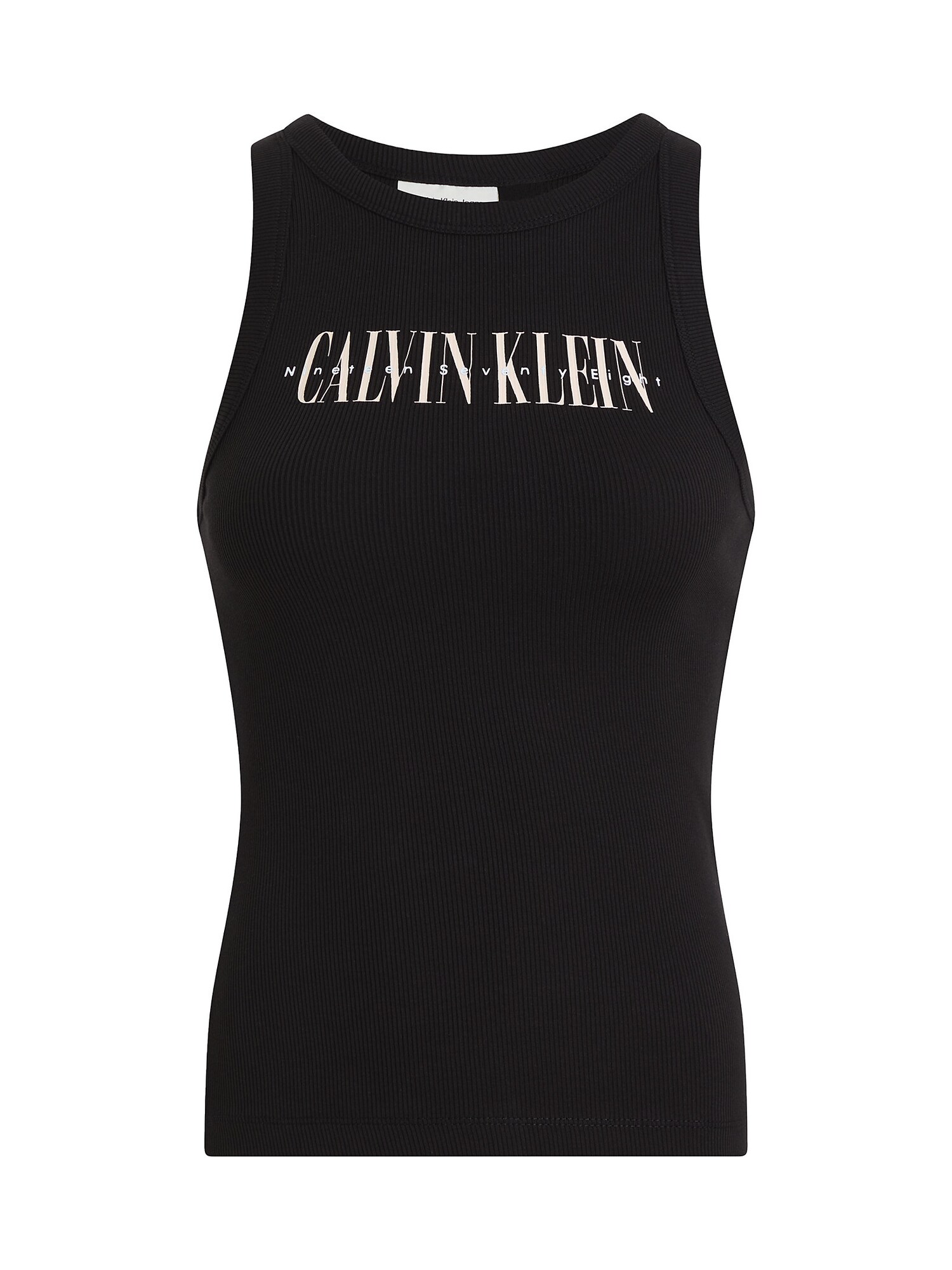 Calvin Klein Jeans Top  bézs / fekete / fehér akciós termékkép 1