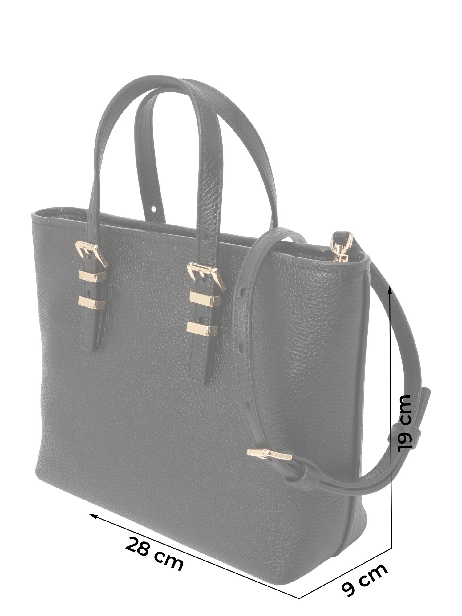 MICHAEL Michael Kors Bolso de mano negro – imagen 2