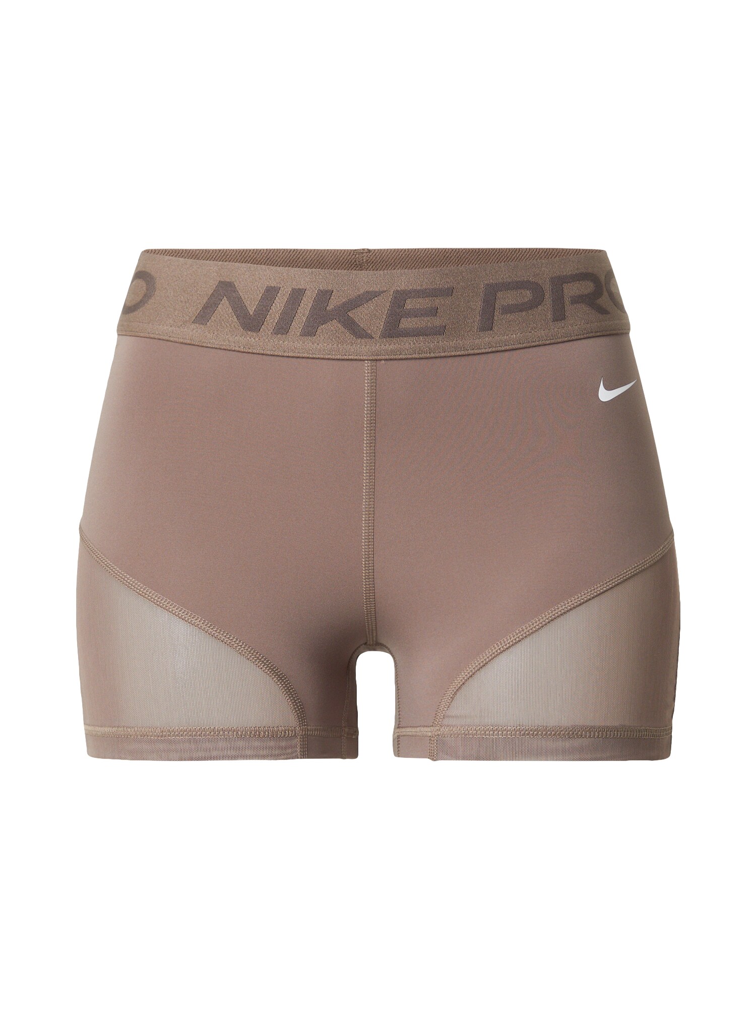 NIKE Sportnadrágok  barna / sötét barna / fehér akciós termékkép 1