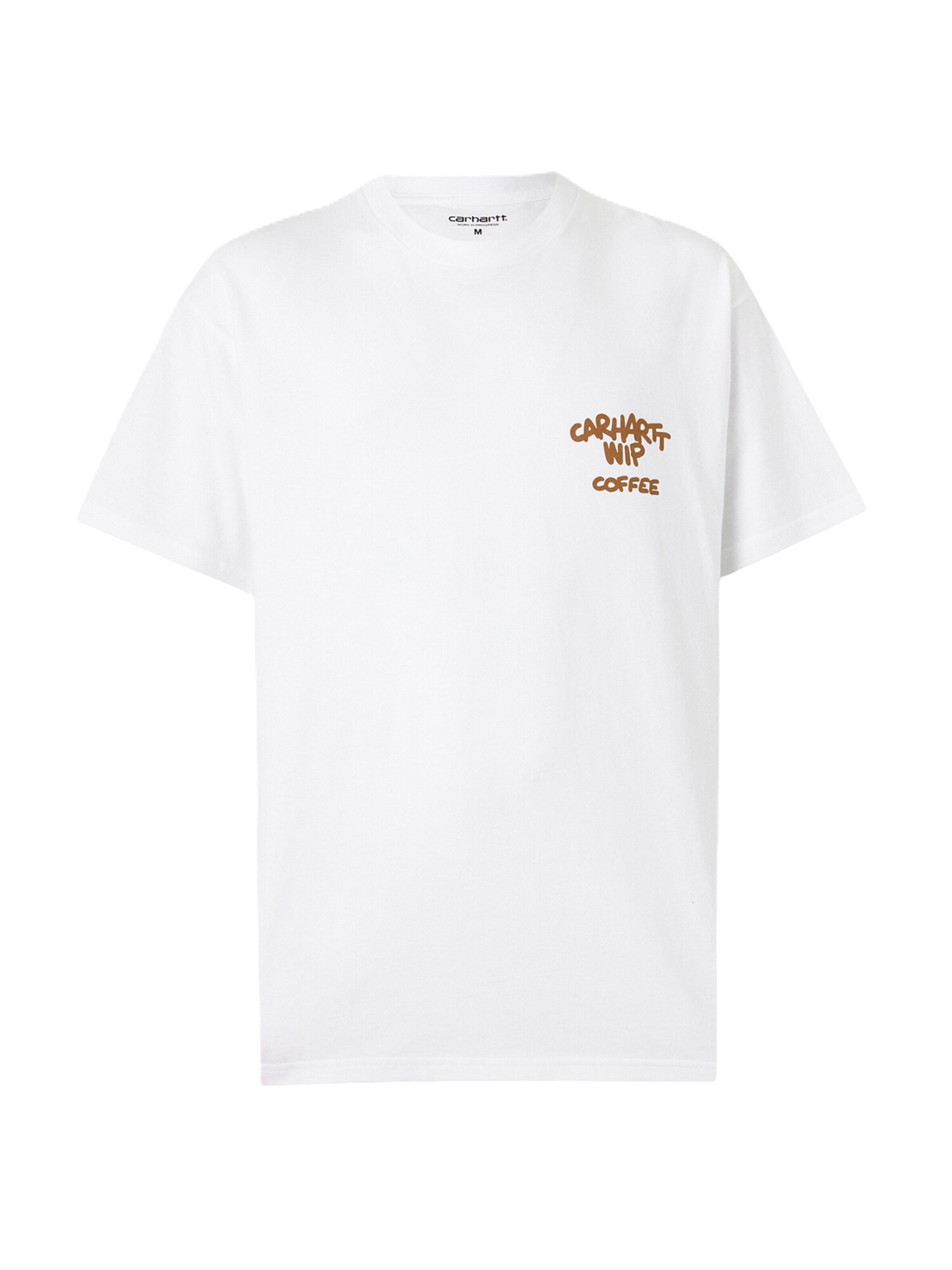 Carhartt WIP Tričko 'Coffee Break'  svetlohnedá / čierna / biela