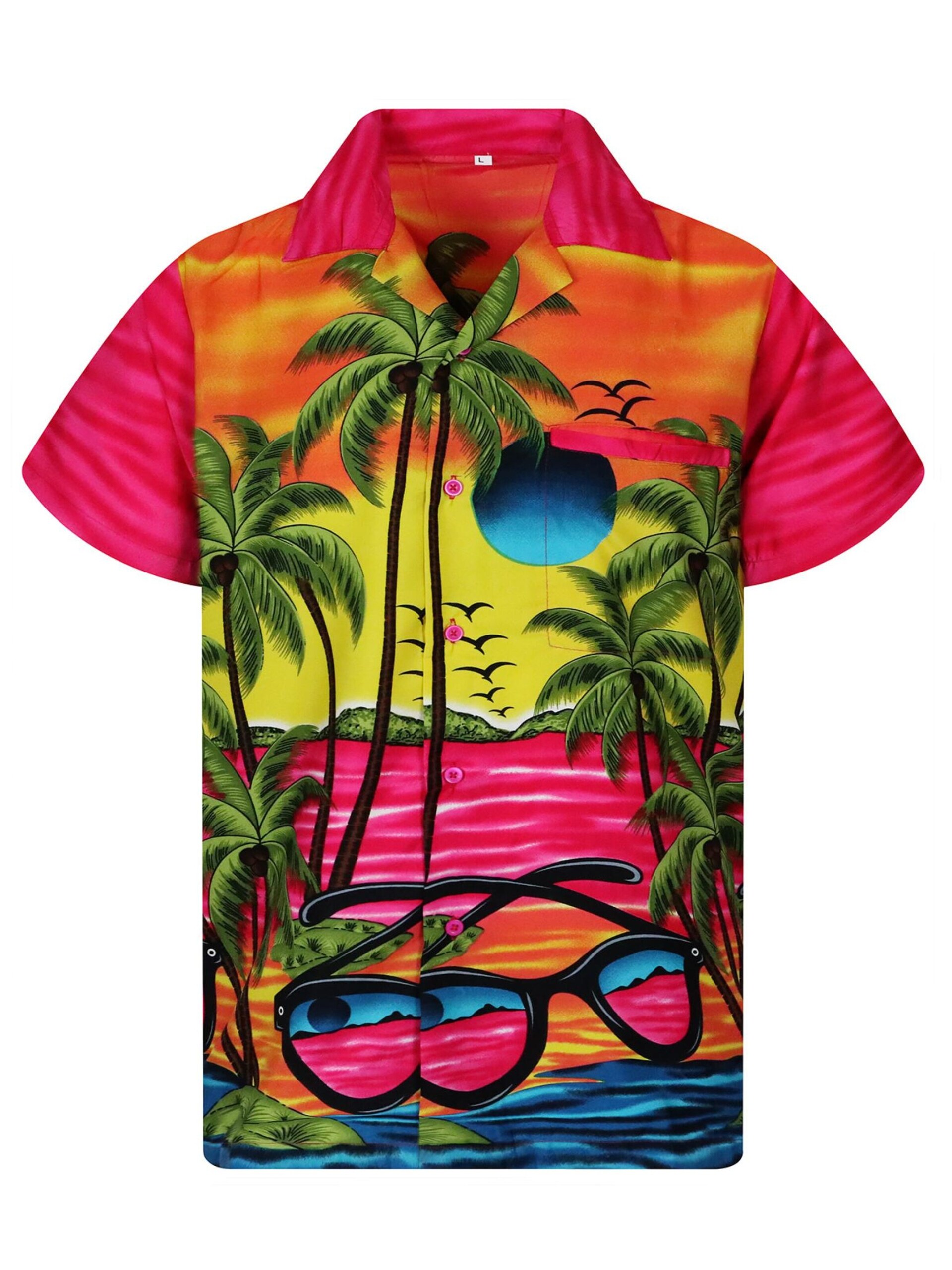 King Kameha T-shirt 'Sunglasses' herr