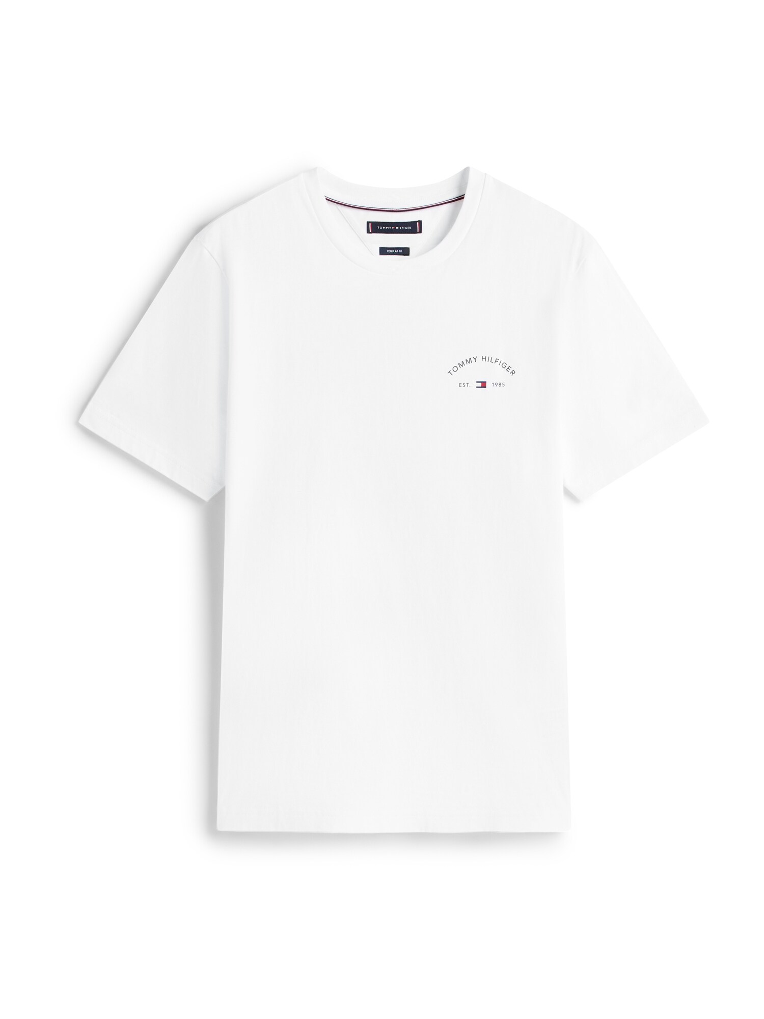 TOMMY HILFIGER Póló 'HOTEL'  bézs / sötétkék / fekete / fehér akciós termékkép 1