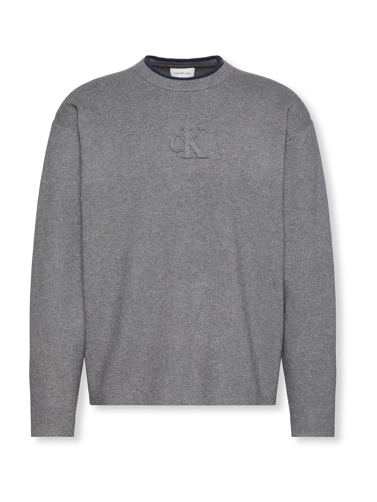 Calvin Klein Jeans Pulover  bleumarin / gri închis