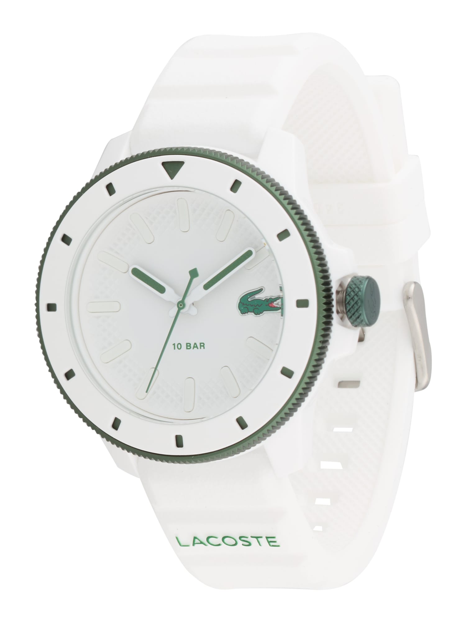 LACOSTE Analóg órák  sötétzöld / fehér akciós termékkép 1