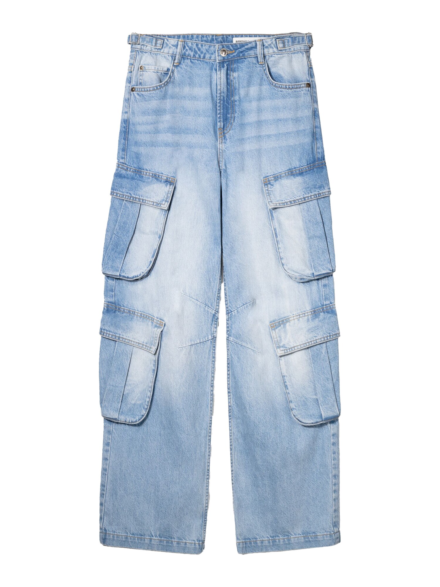 Bershka Pantaloni eleganți  albastru denim