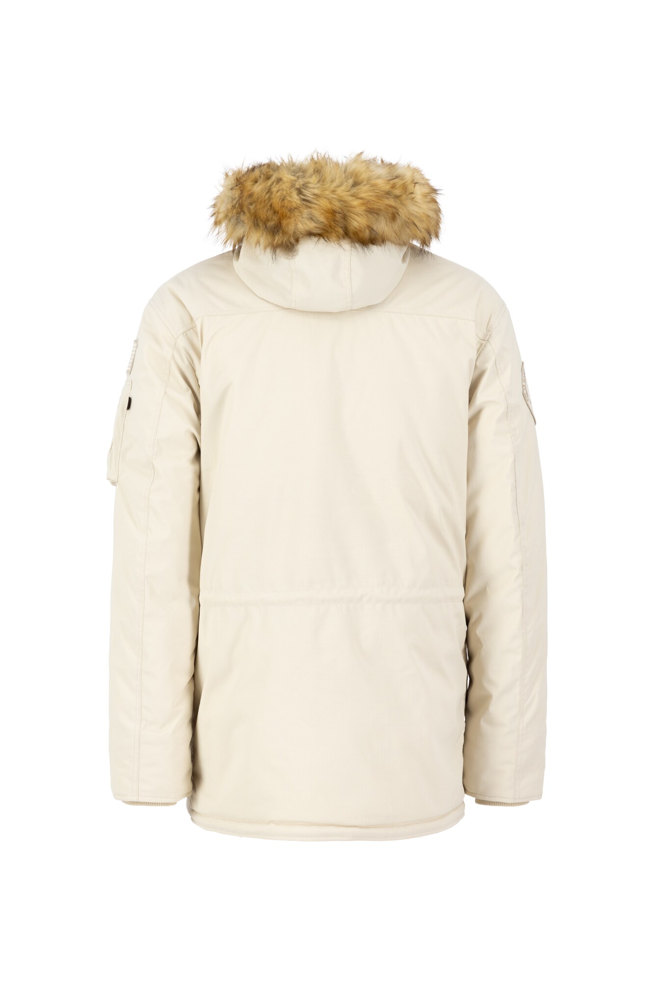 ALPHA INDUSTRIES Téli parka  bézs / barna / piros termék 2. képe