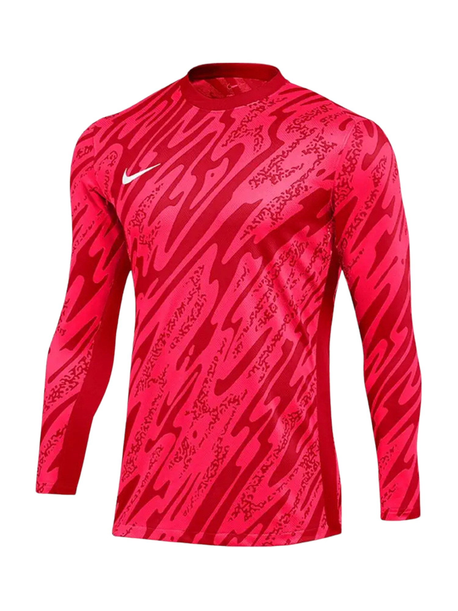 NIKE Funkcionalna majica  rdeča / bela