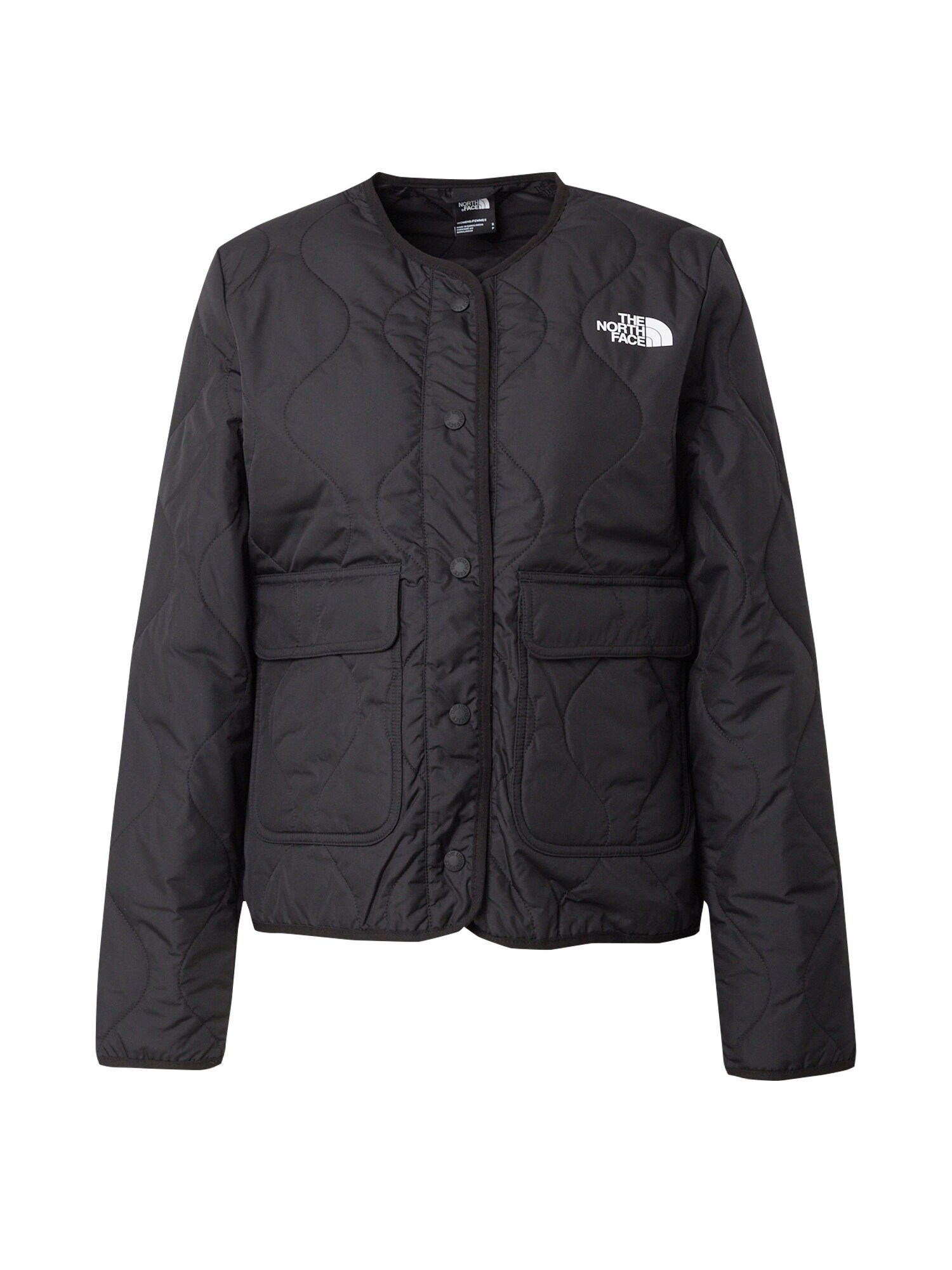 THE NORTH FACE Outdoorová bunda 'Ampato'  čierna / biela