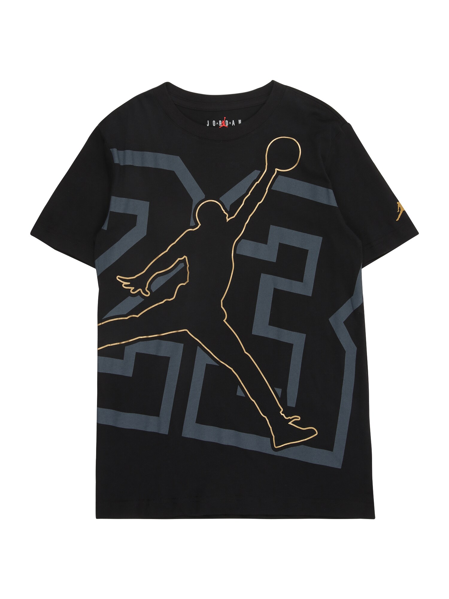 Jordan Tricou  auriu / gri închis / negru
