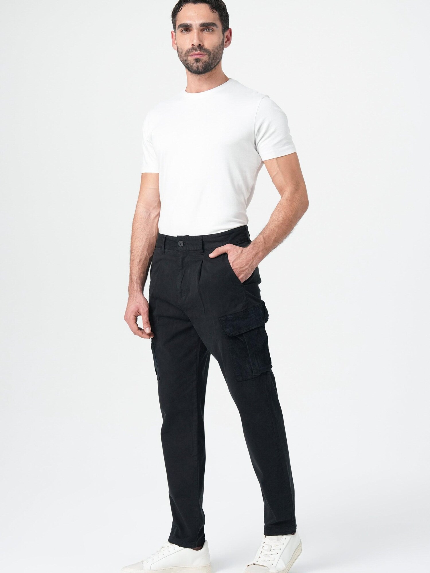 M.O.D MIRACLE OF DENIM Cargo hlače crna
