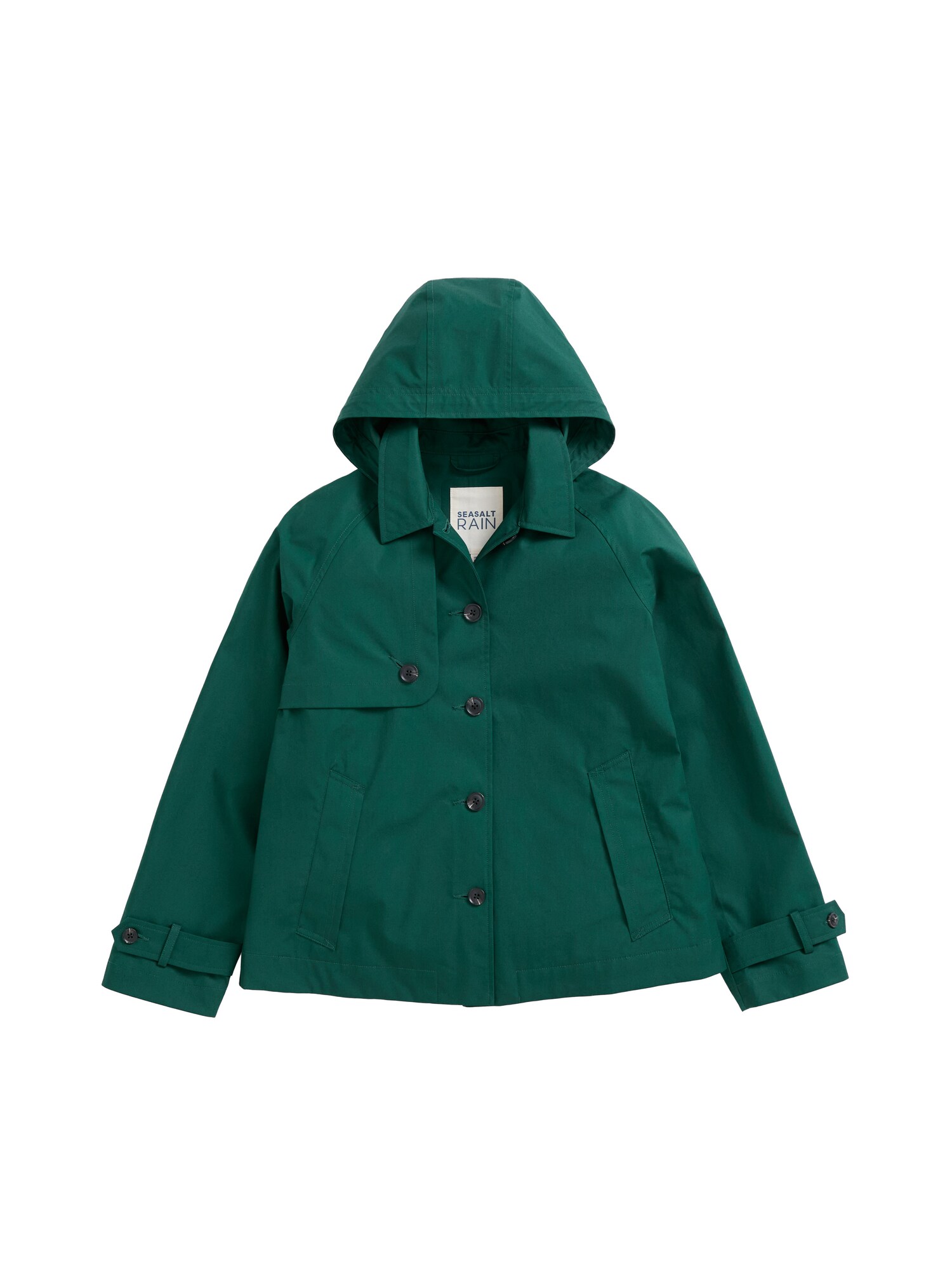 Seasalt Cornwall Chaqueta de entretiempo 'Neap Tide'  verde