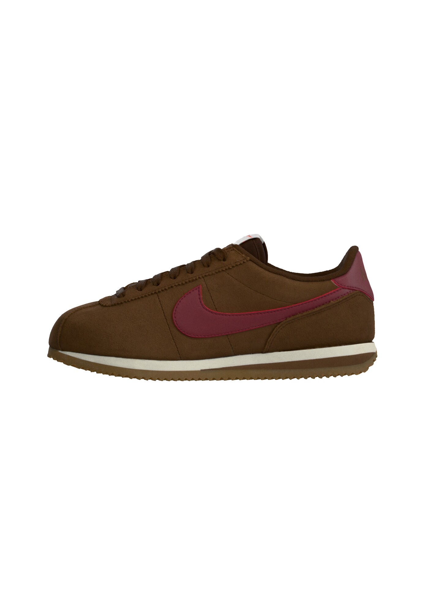 Nike Sportswear Sneaker low Cortez maro / roșu-violet