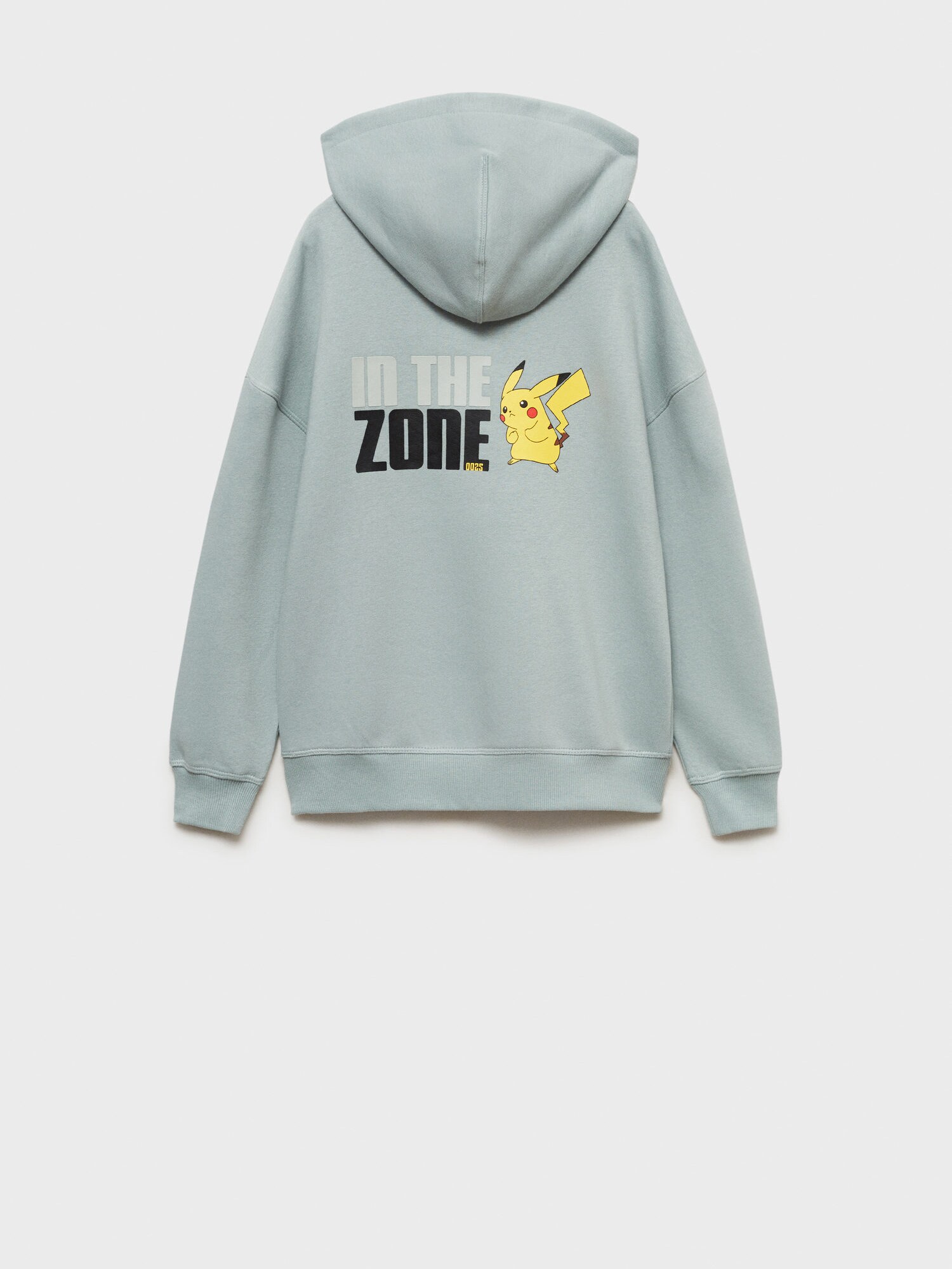 MANGO KIDS Tréning póló 'POKEZONE'  sárga / pasztellzöld / fekete termék 2. képe