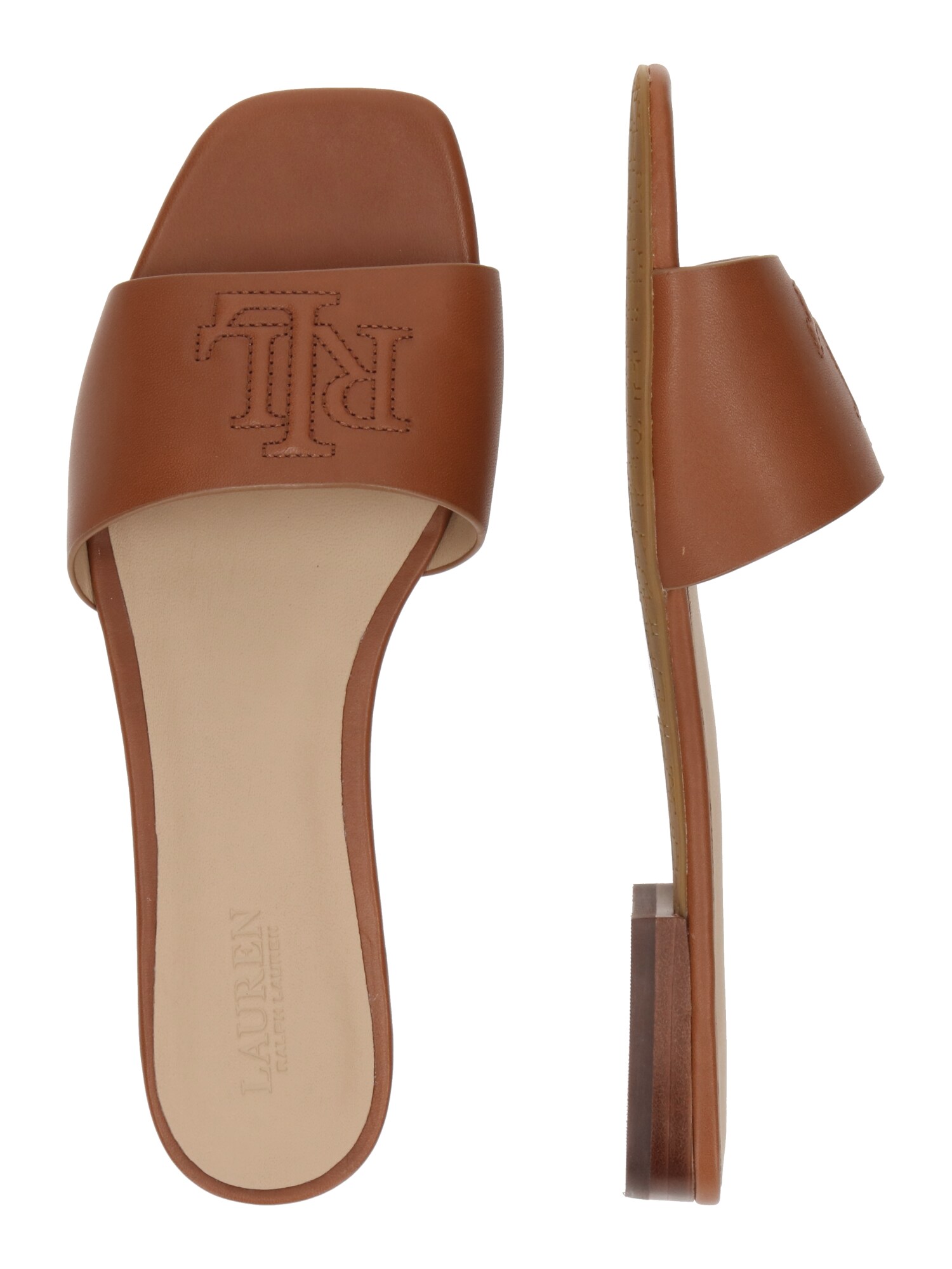 Lauren Ralph Lauren Papucs 'EVERLEY'  barna termék 2. képe