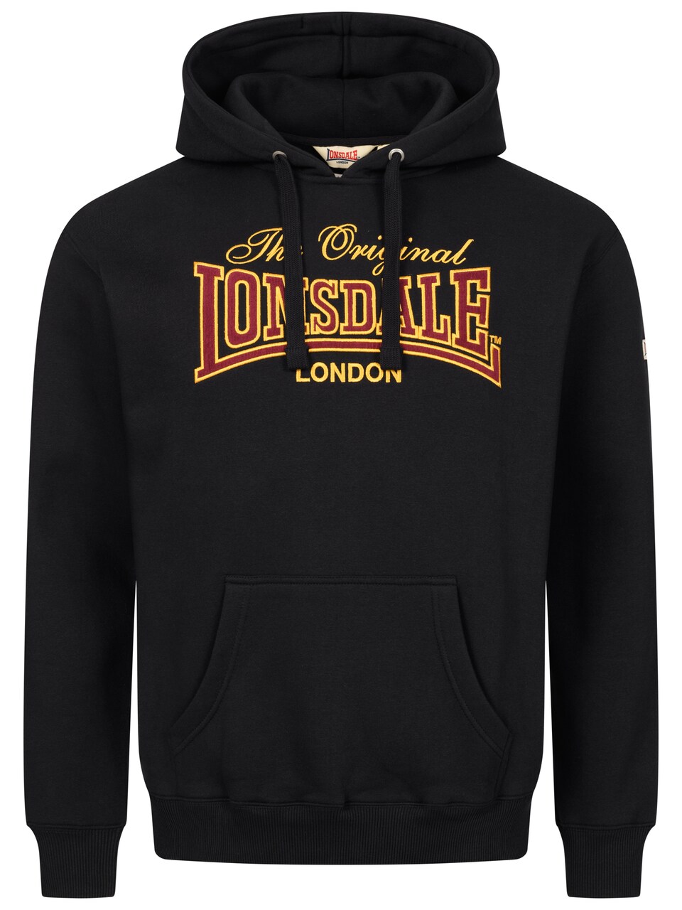 Sweatshirt 'Prestolee' guldgul / burgunder