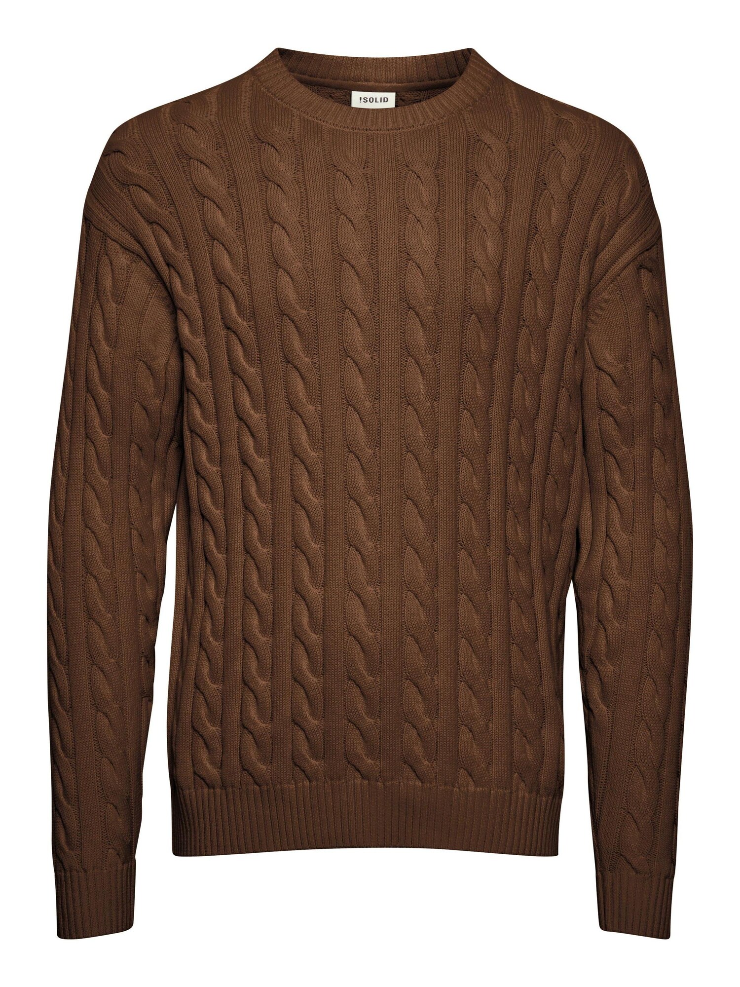 Solid Jersey 'Malcolm' marrón