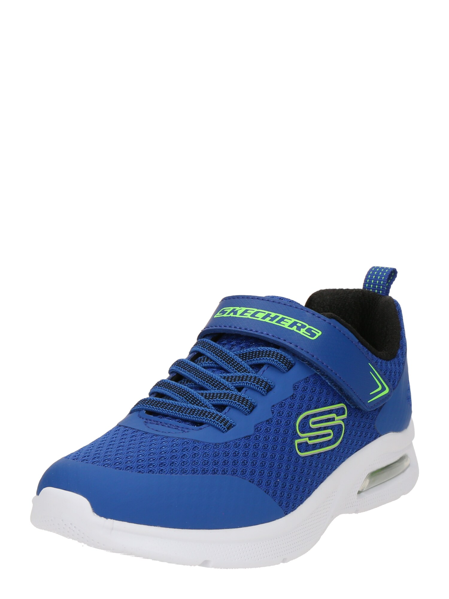 SKECHERS Tenisky 'MICROSPEC MAX'  modrá / neónovo zelená