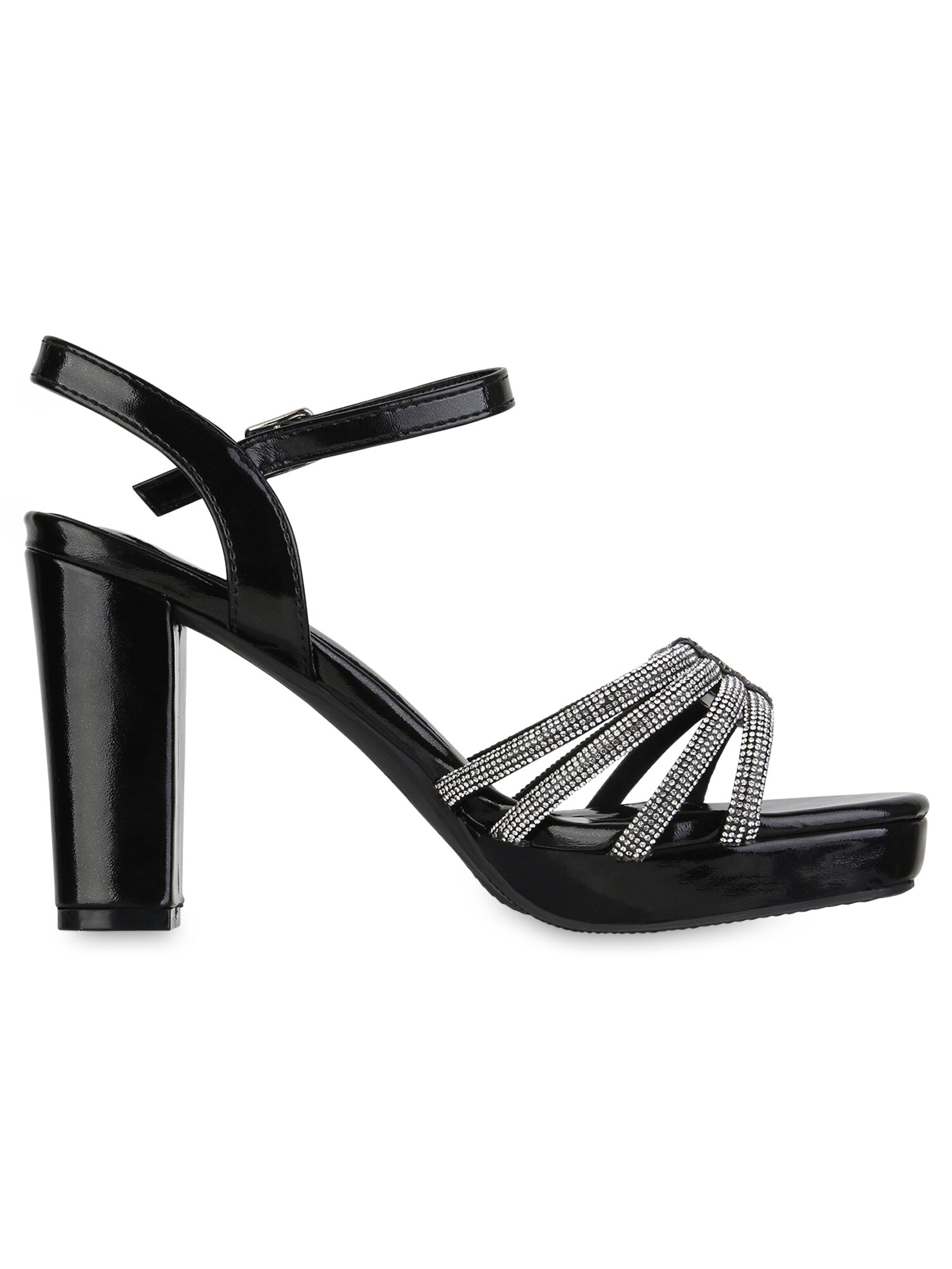 Thumbnail - Van Hill Riemchensandale Celia