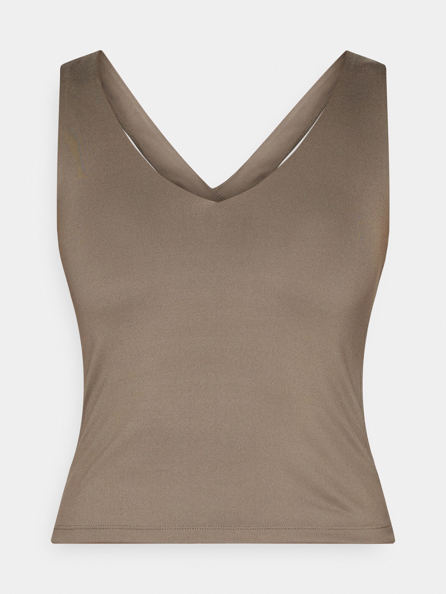 Girlfriend Collective Sportski top 'ZOE'  moka smeđa