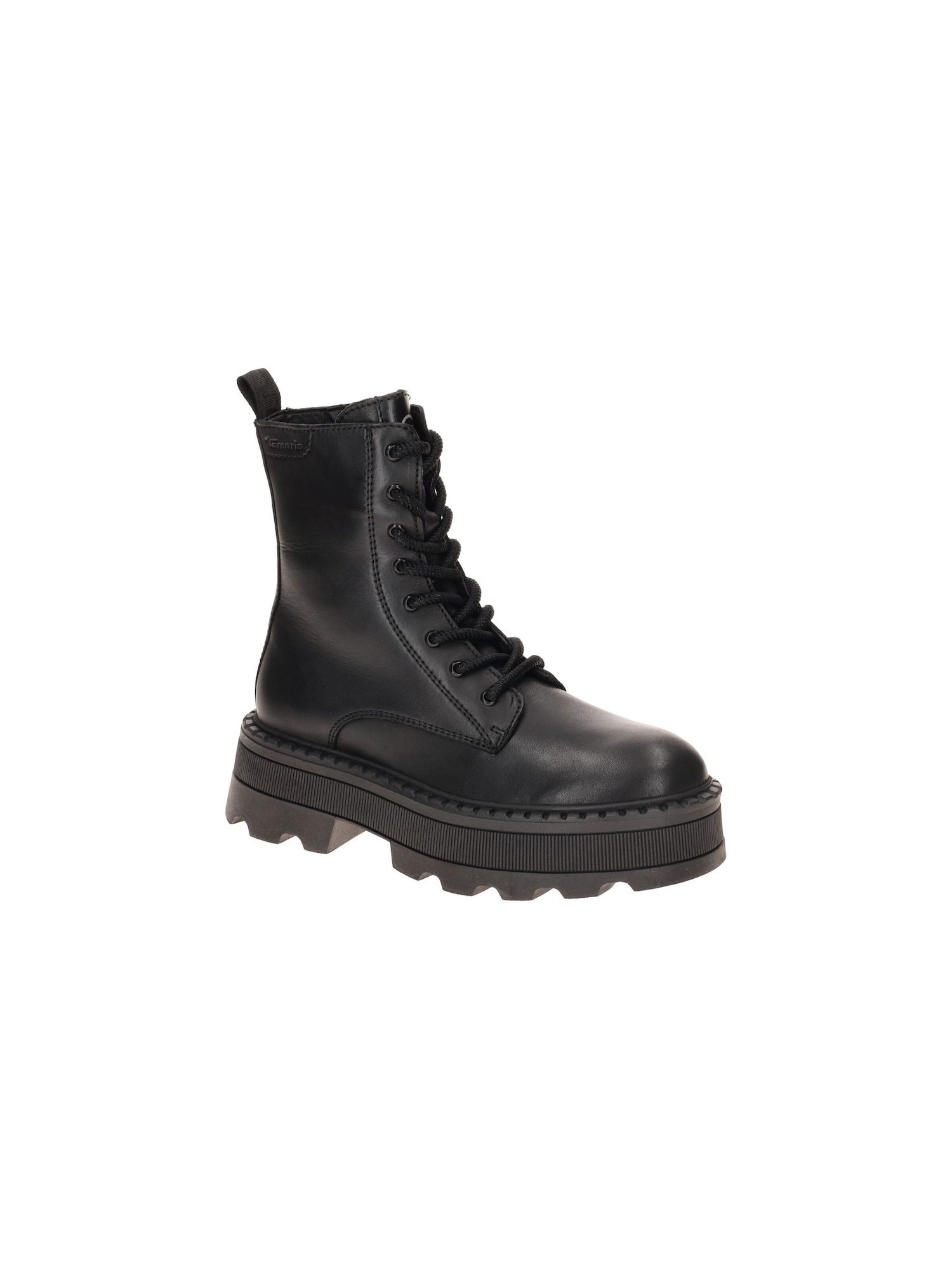 Tamaris Botine Chunky negru