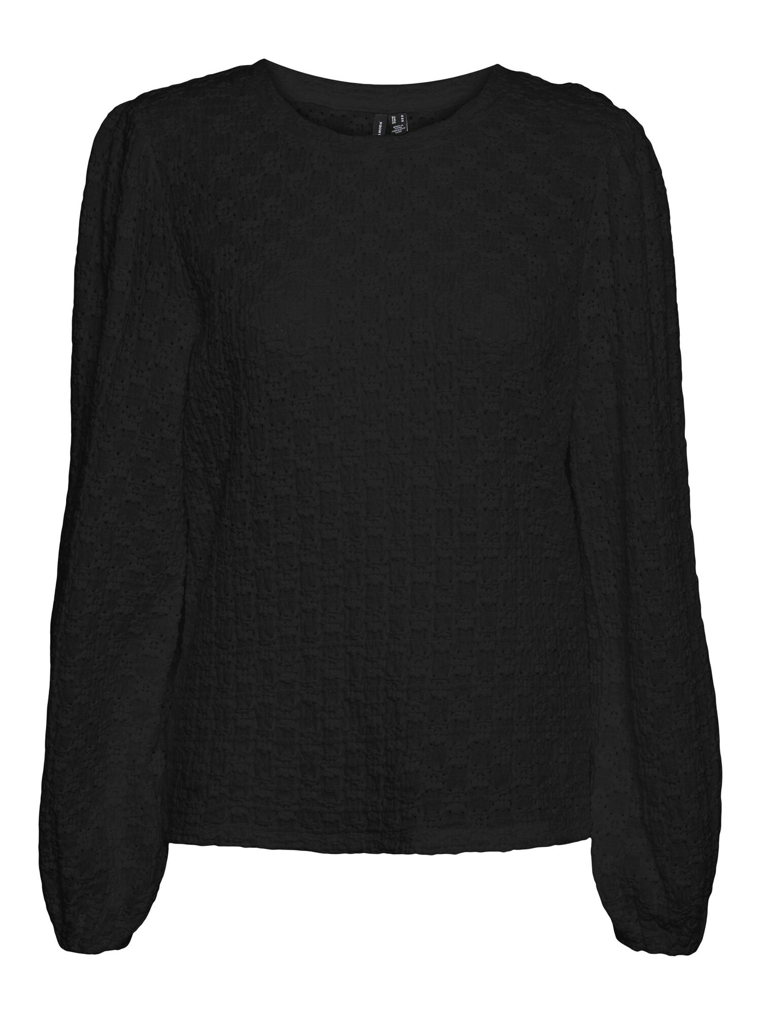 VERO MODA Blusa 'FLOWER' negro