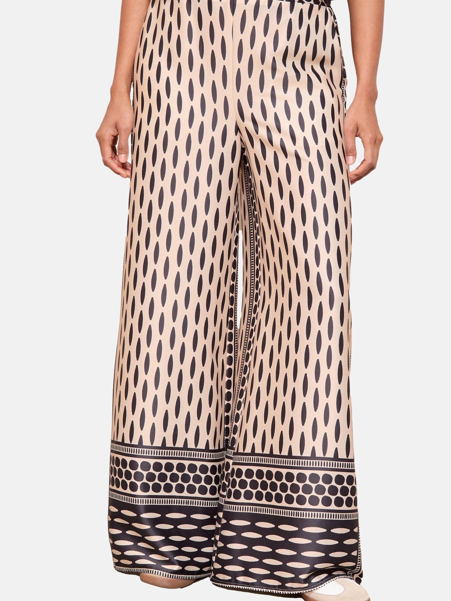 Friends Like These Pantaloni  crem / albastru noapte