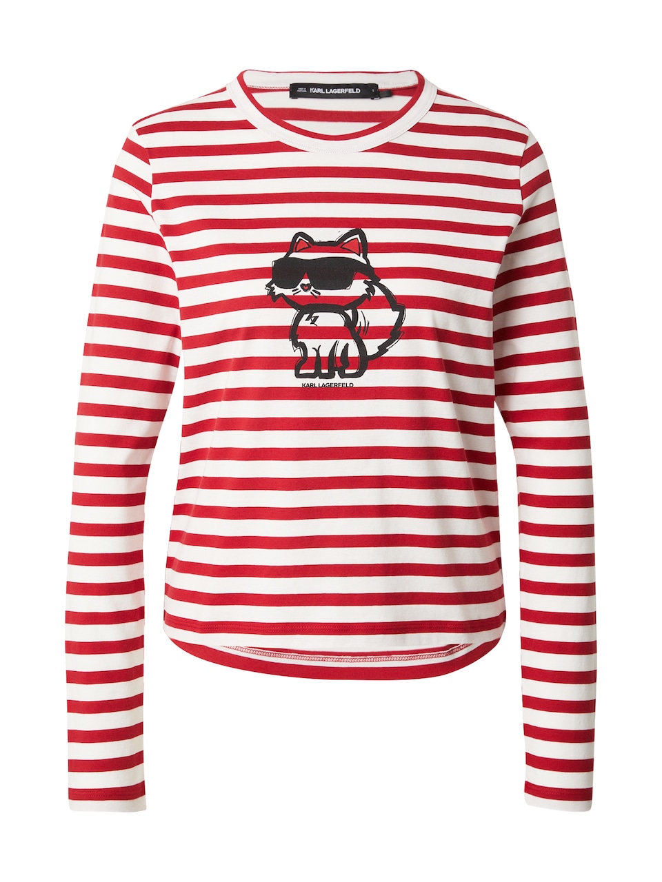 T-shirt 'IKON' röd / svart